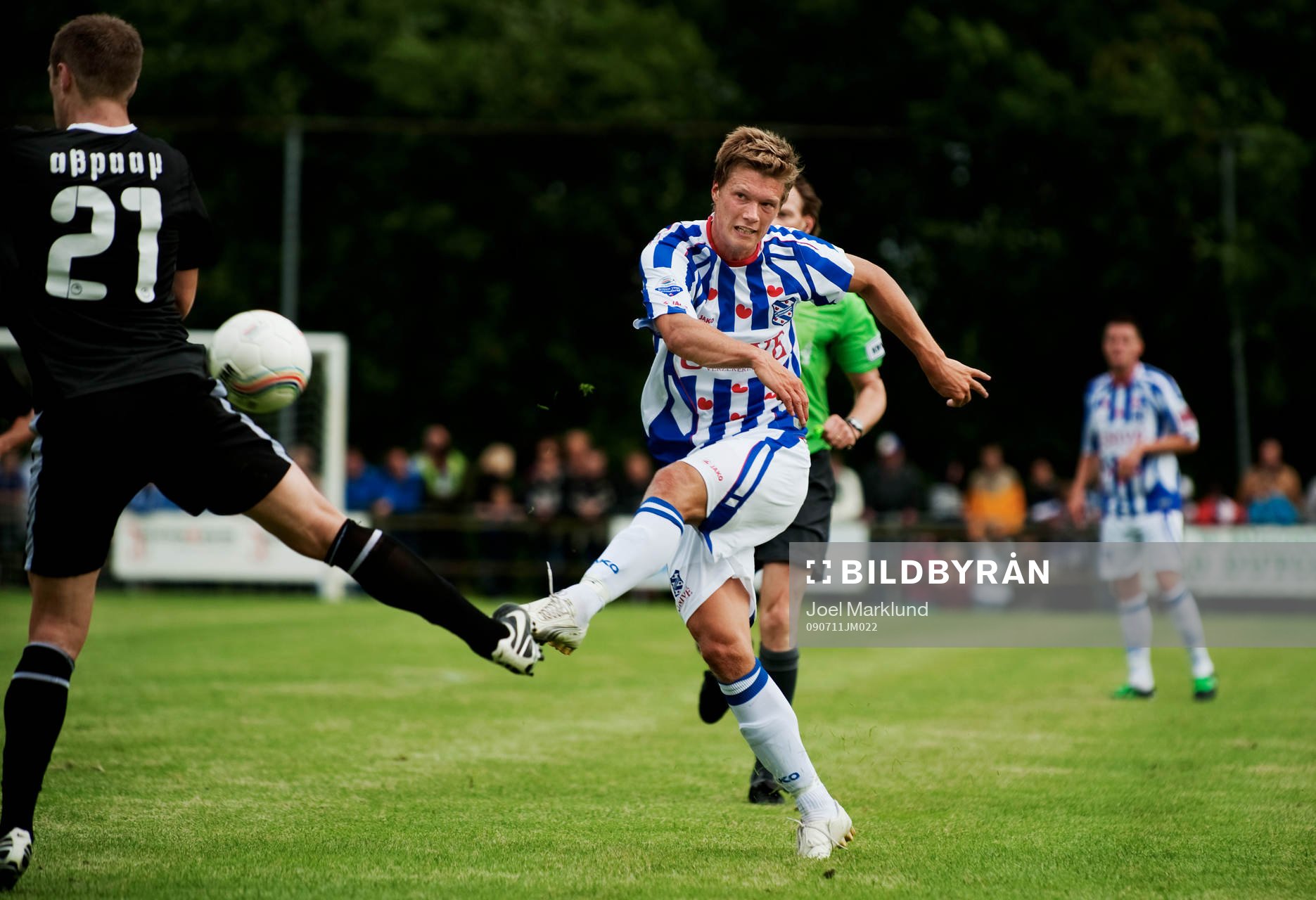 Fotboll, holländsk, träningsmatch, Heerenveen -