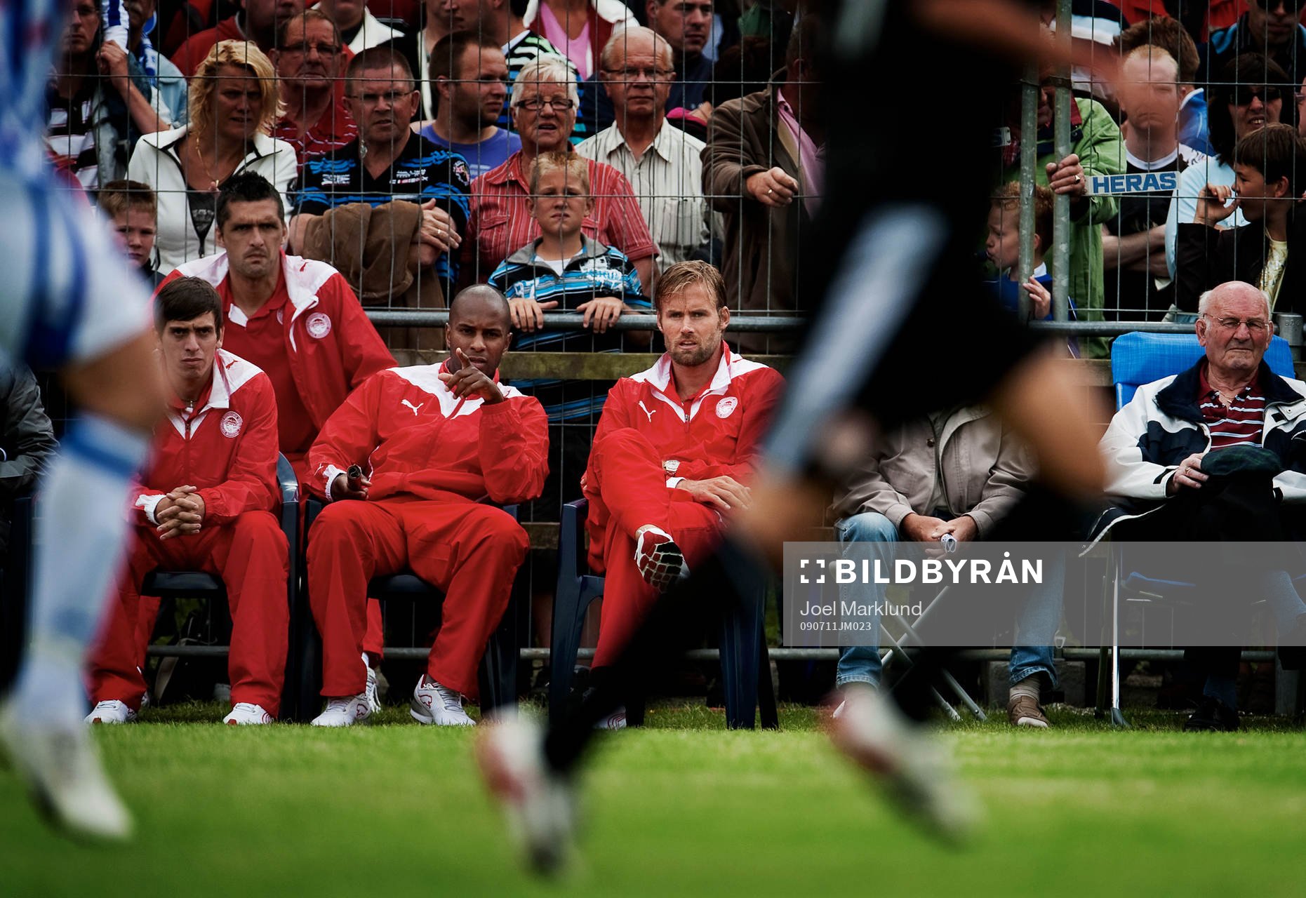 Fotboll, holländsk, träningsmatch, Heerenveen -