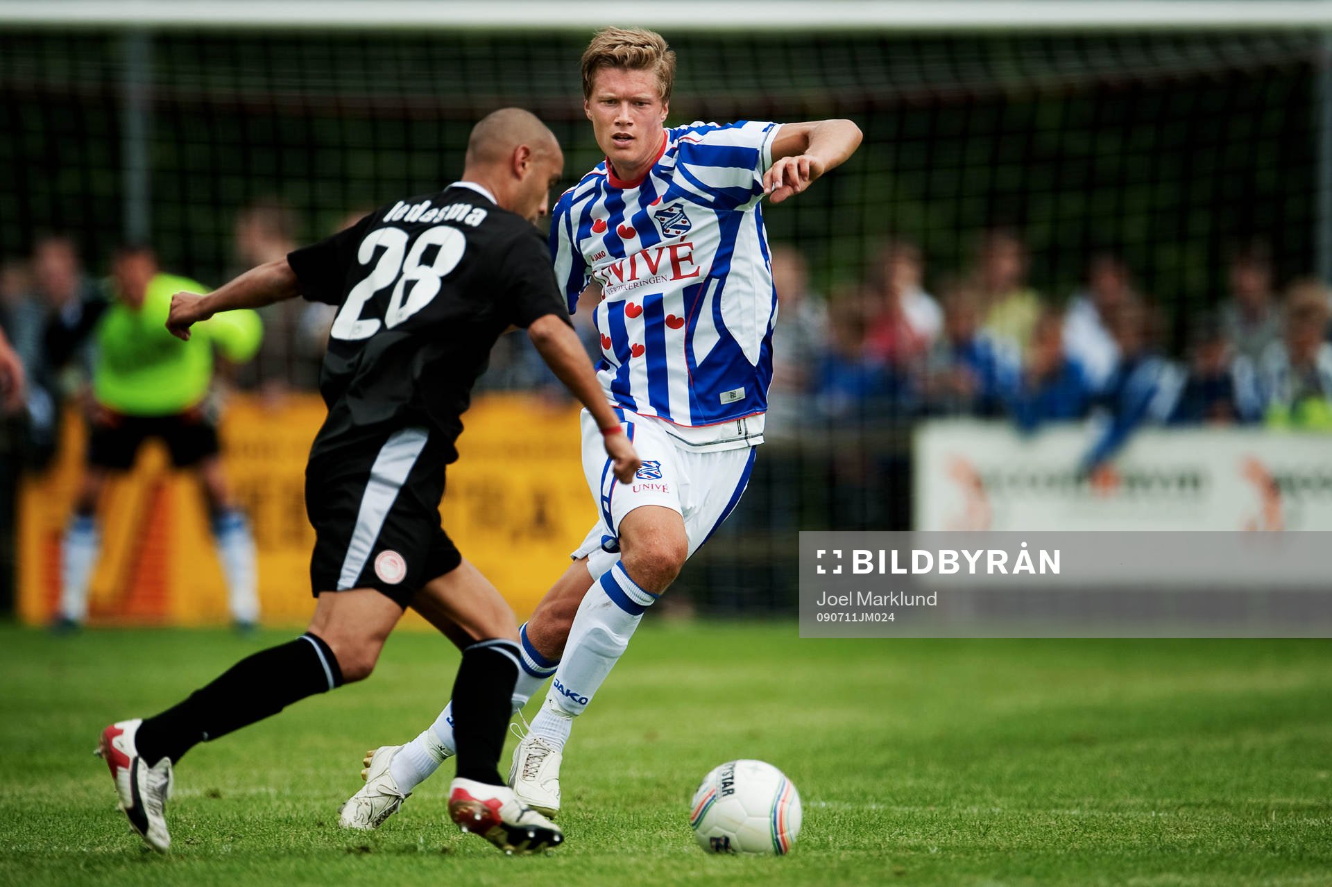 Fotboll, holländsk, träningsmatch, Heerenveen -