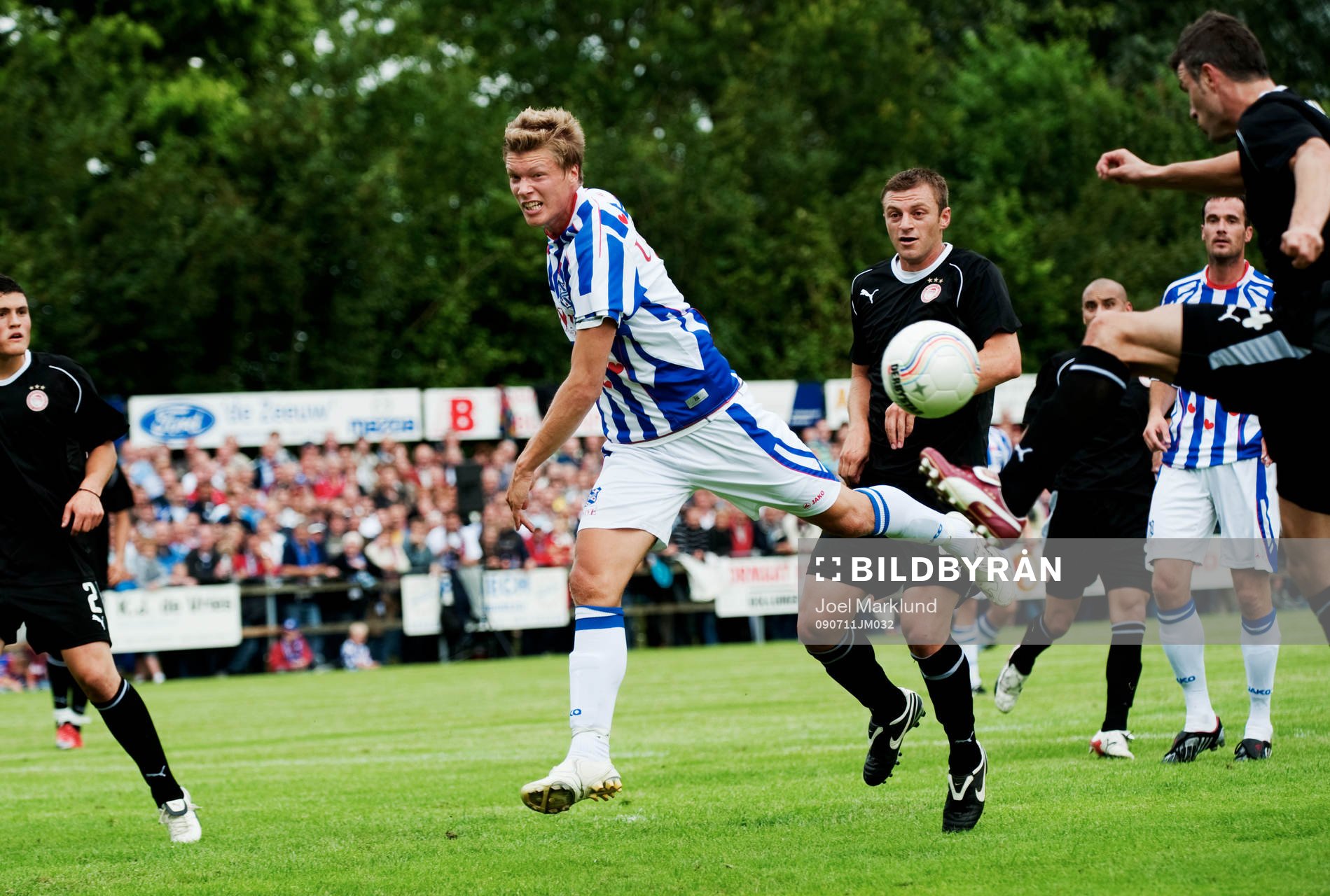 Fotboll, holländsk, träningsmatch, Heerenveen -