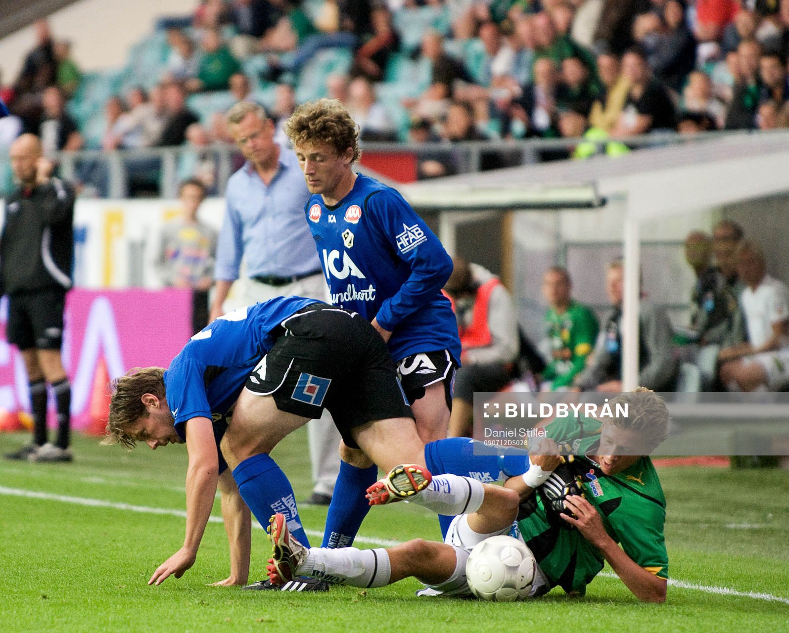 Johan Pettersson, GAIS. Mikael Rosén, Halmstad