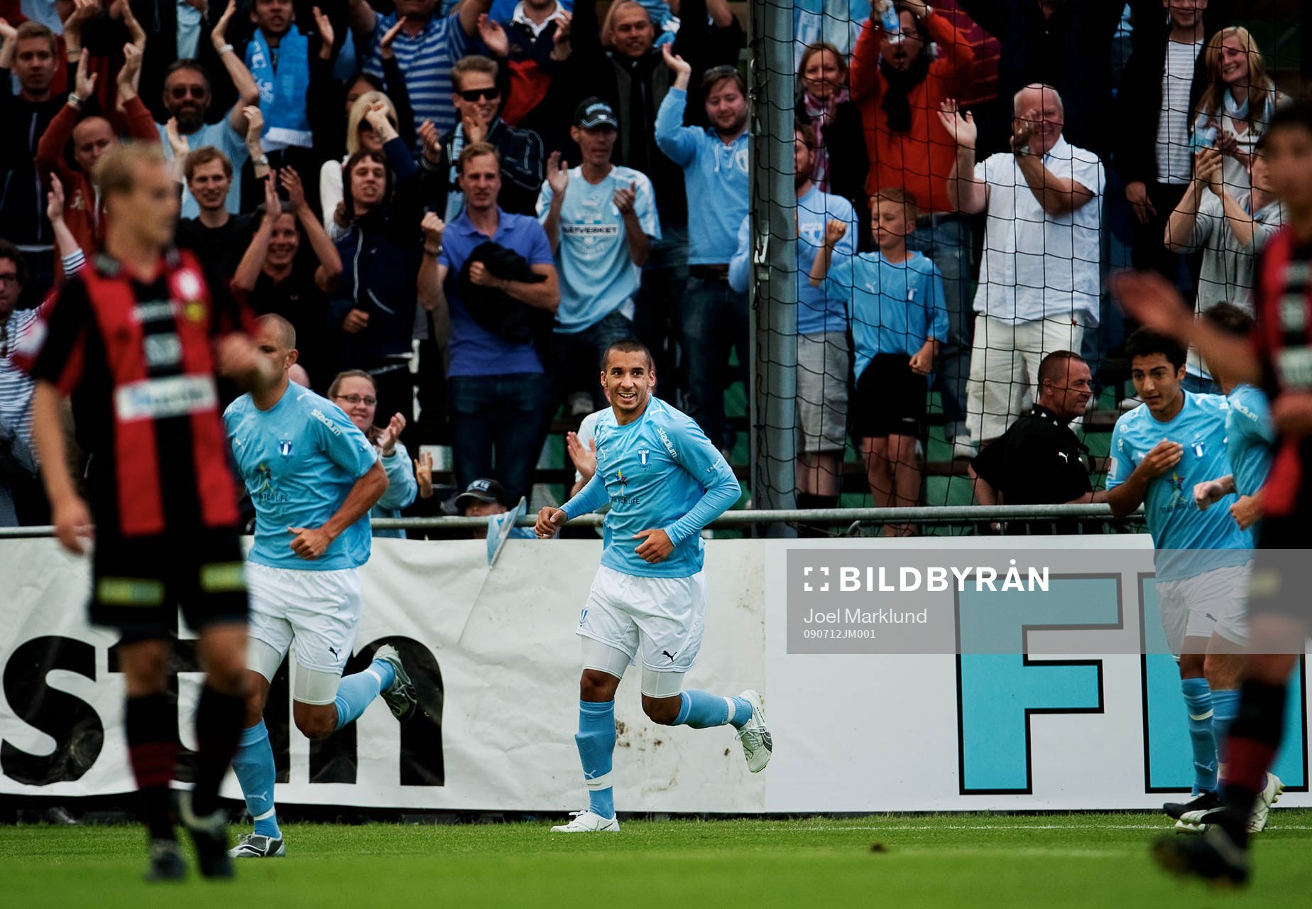 Guillermo Molins, Malmö FF, jubel