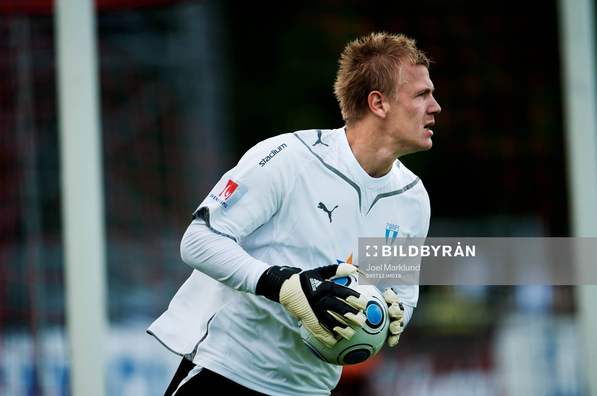 Johan Dahlin, målvakt