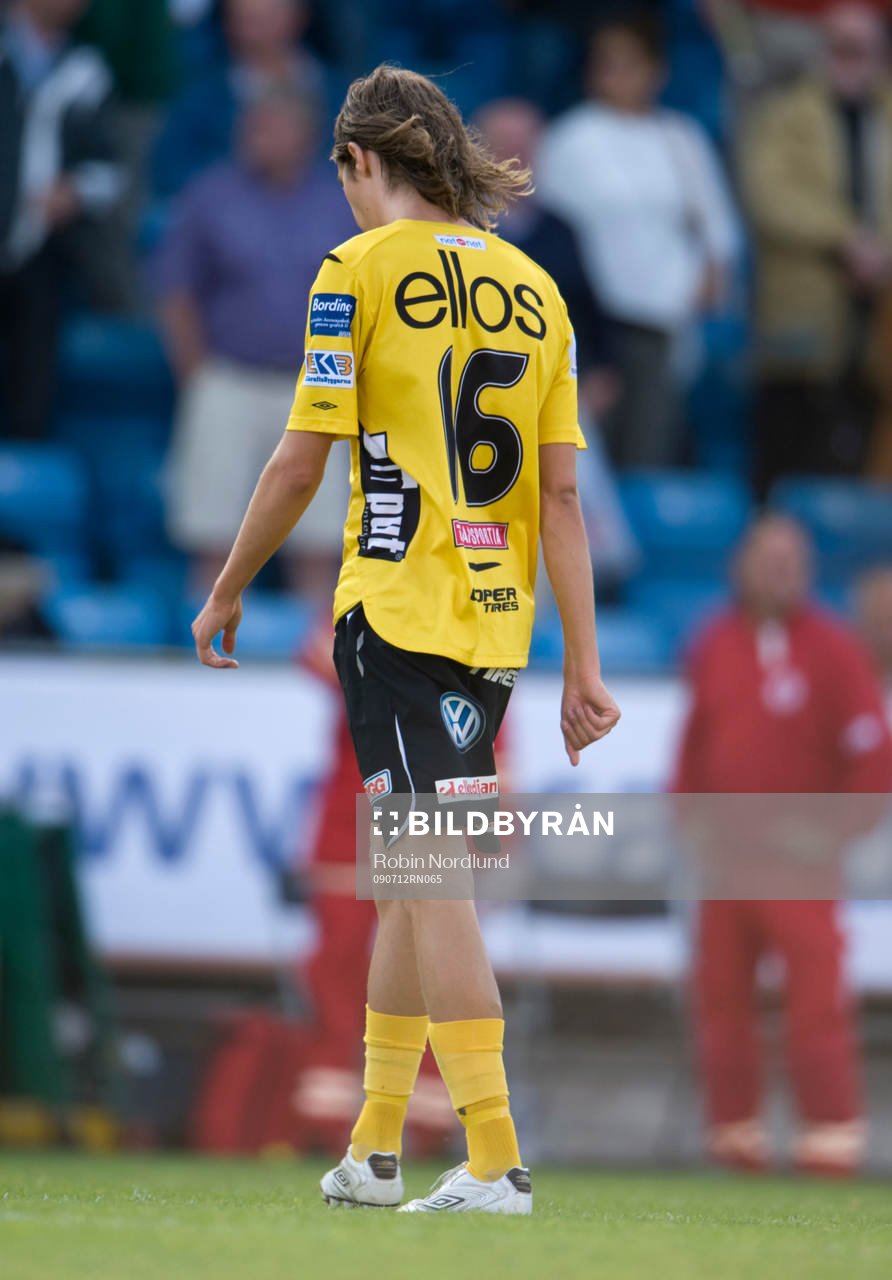 Daniel Nordmark, Elfsborg lämnar besviket planen. Depp