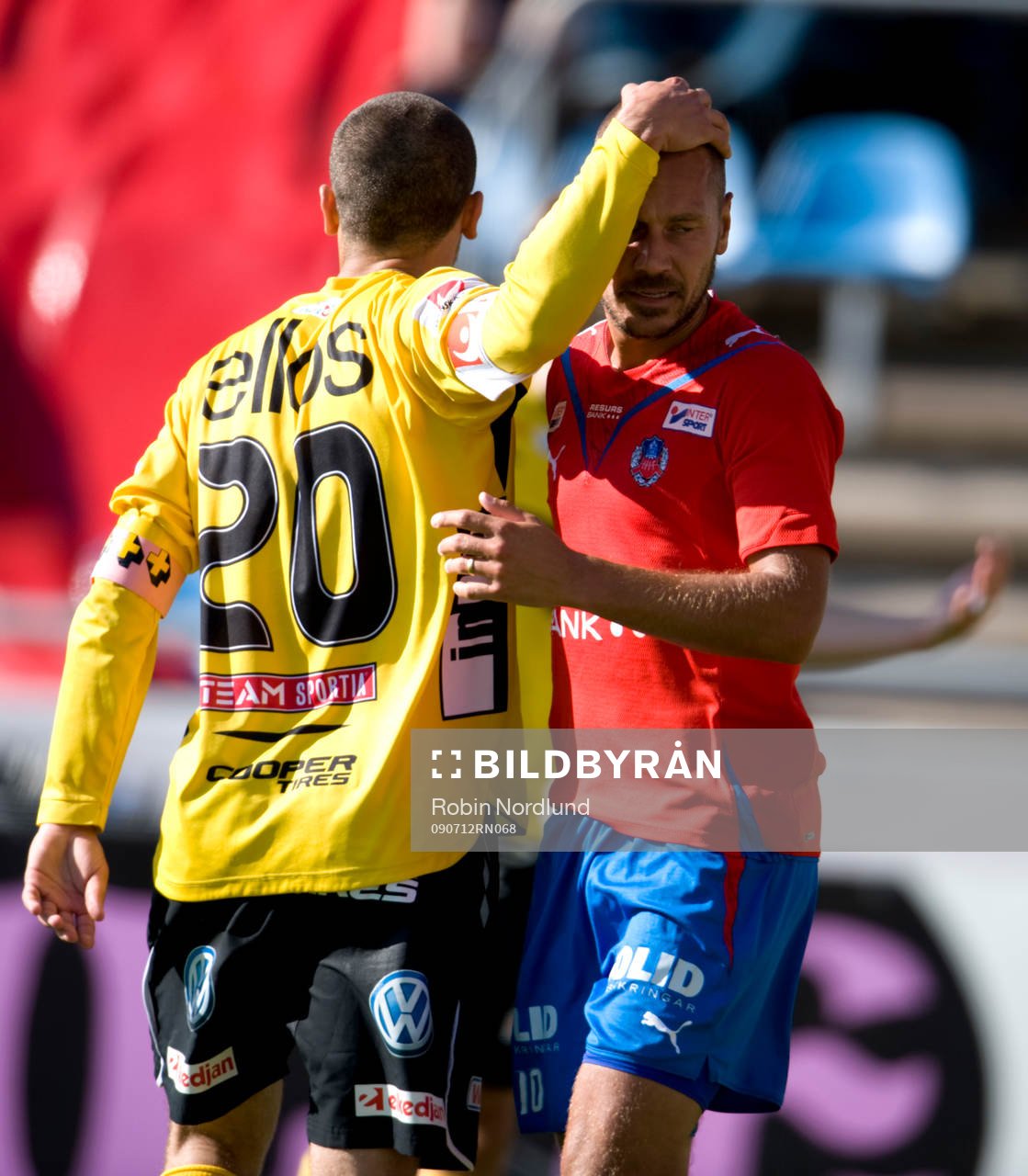Emir Bajrami, Elfsborg och Marcus Lantz, Helsingborg