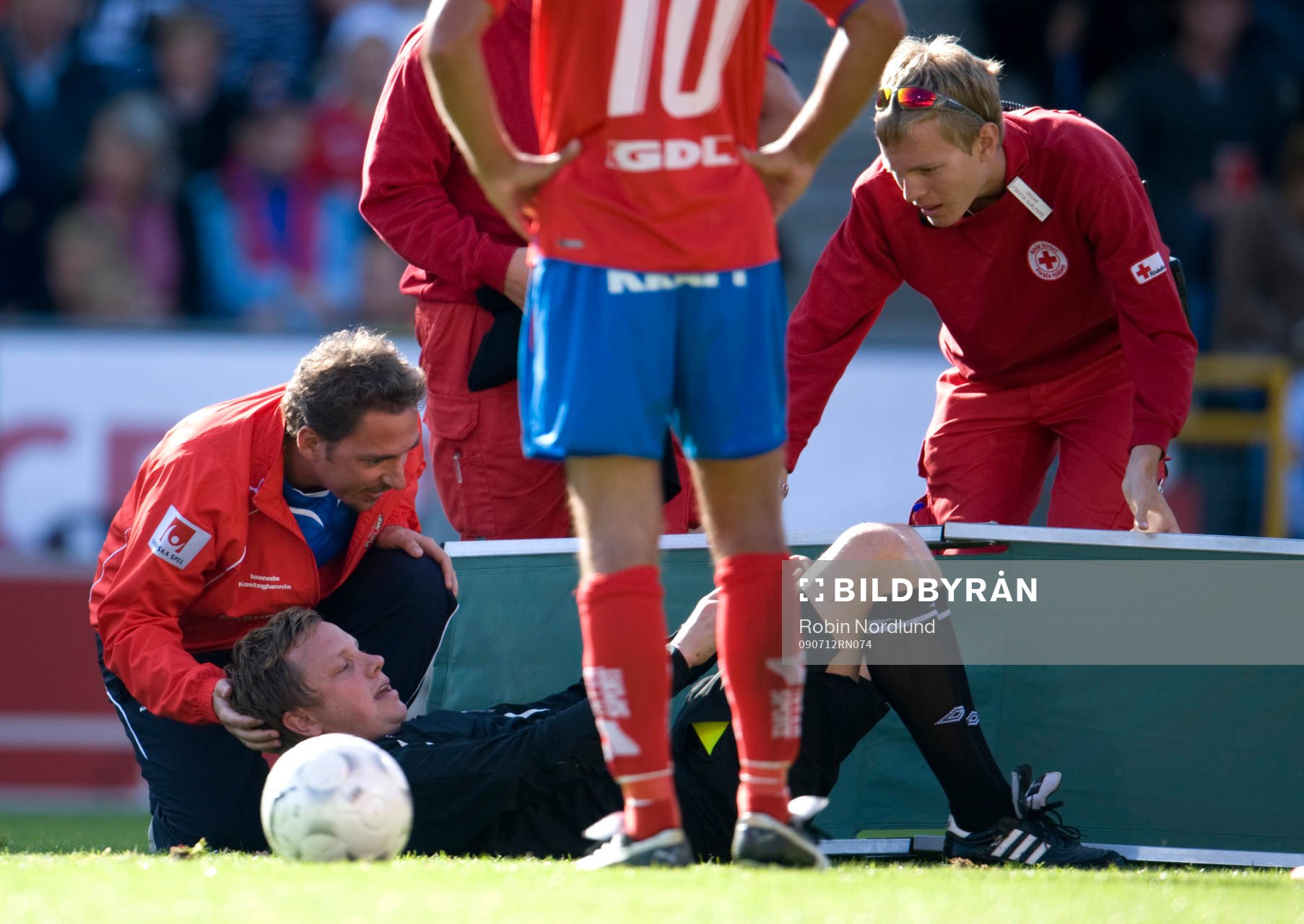 Markus Strömbergsson, Domare blir knockad