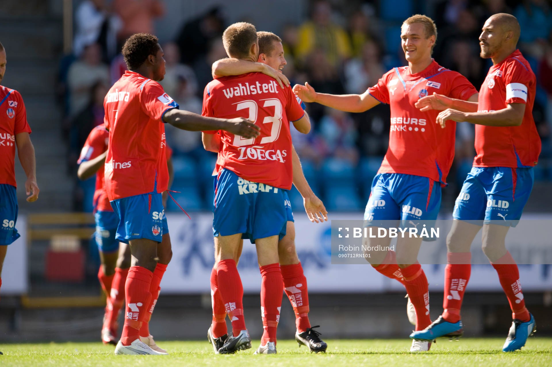 Jubel i Helsingborg