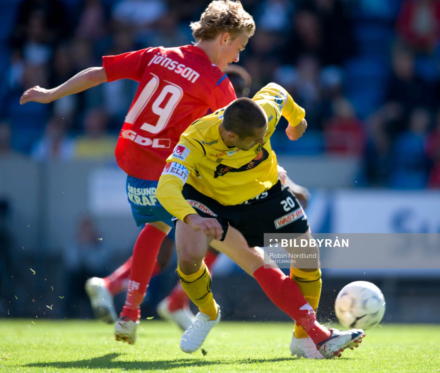 Emir Bajrami, Elfsborg mot Rasmus Jönsson, Helsingborg