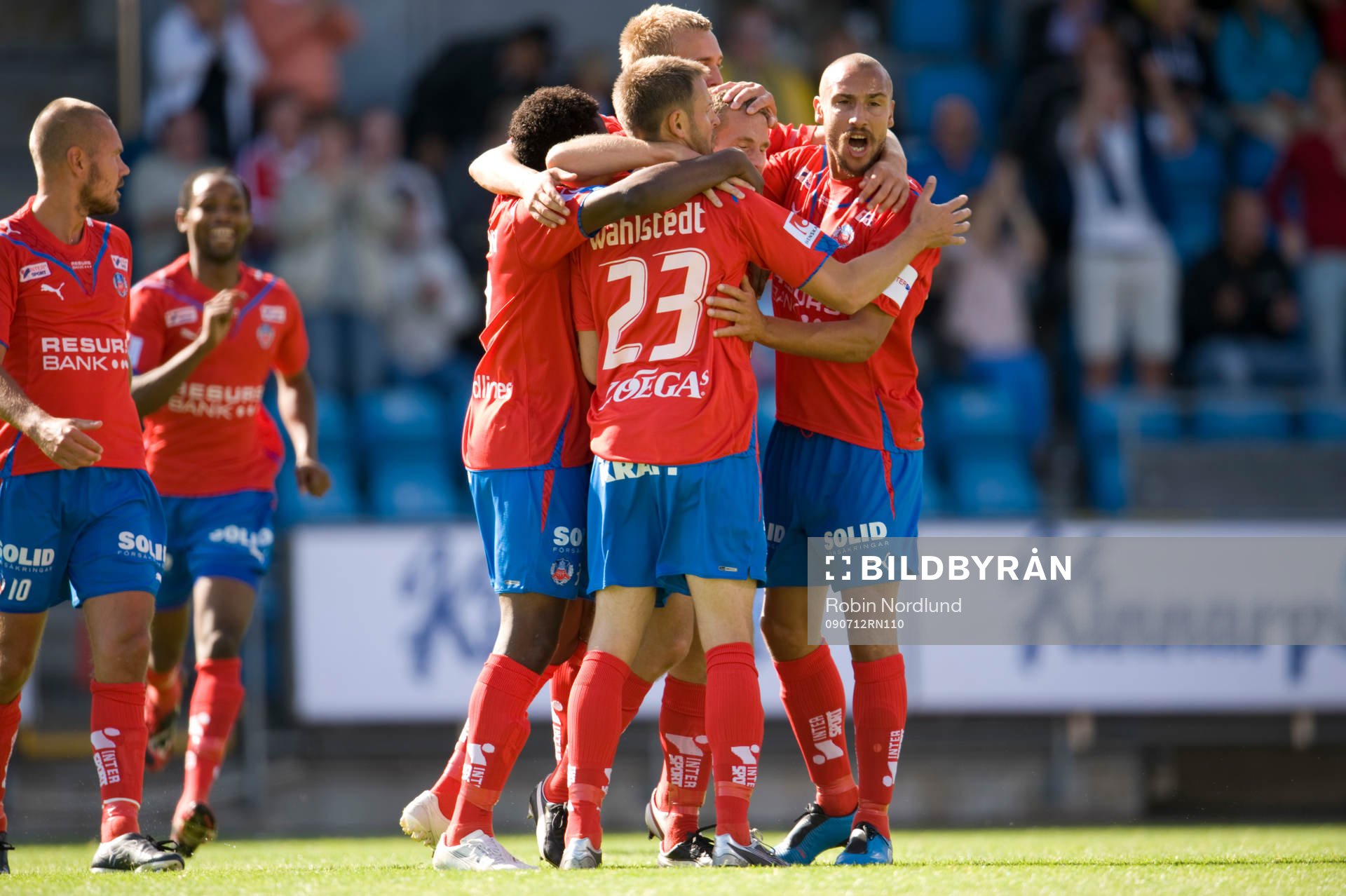 Jubel i Helsingborg