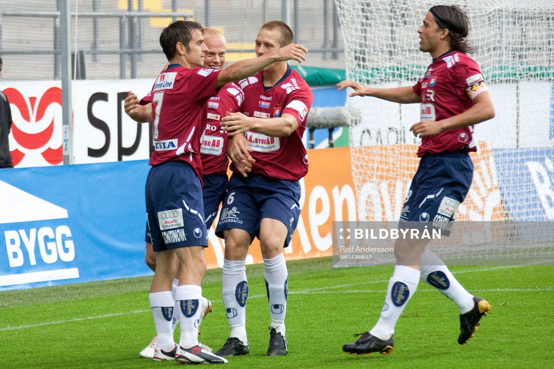 Björn Anklev jublar