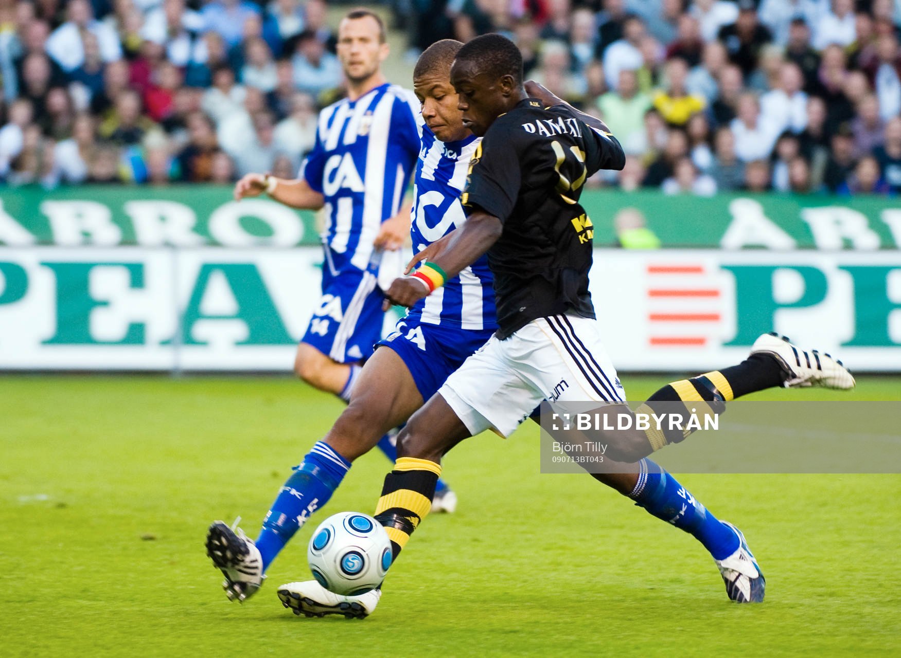 Mikael Dyrestam, IFK Göteborg och Saihou Jagne, AIK