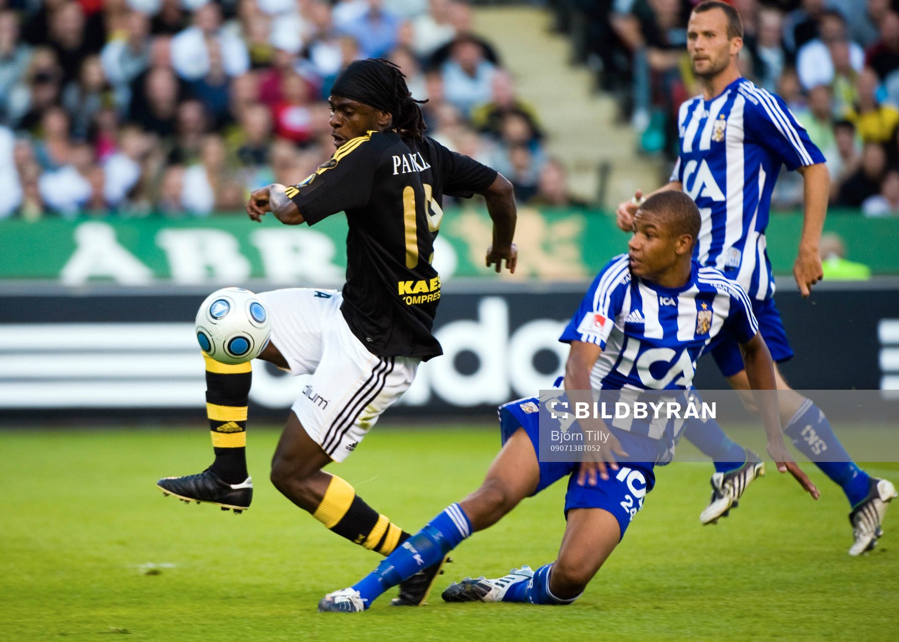 Martin Kayongo Mutumba, AIK och Mikael Dyrestam, IFK