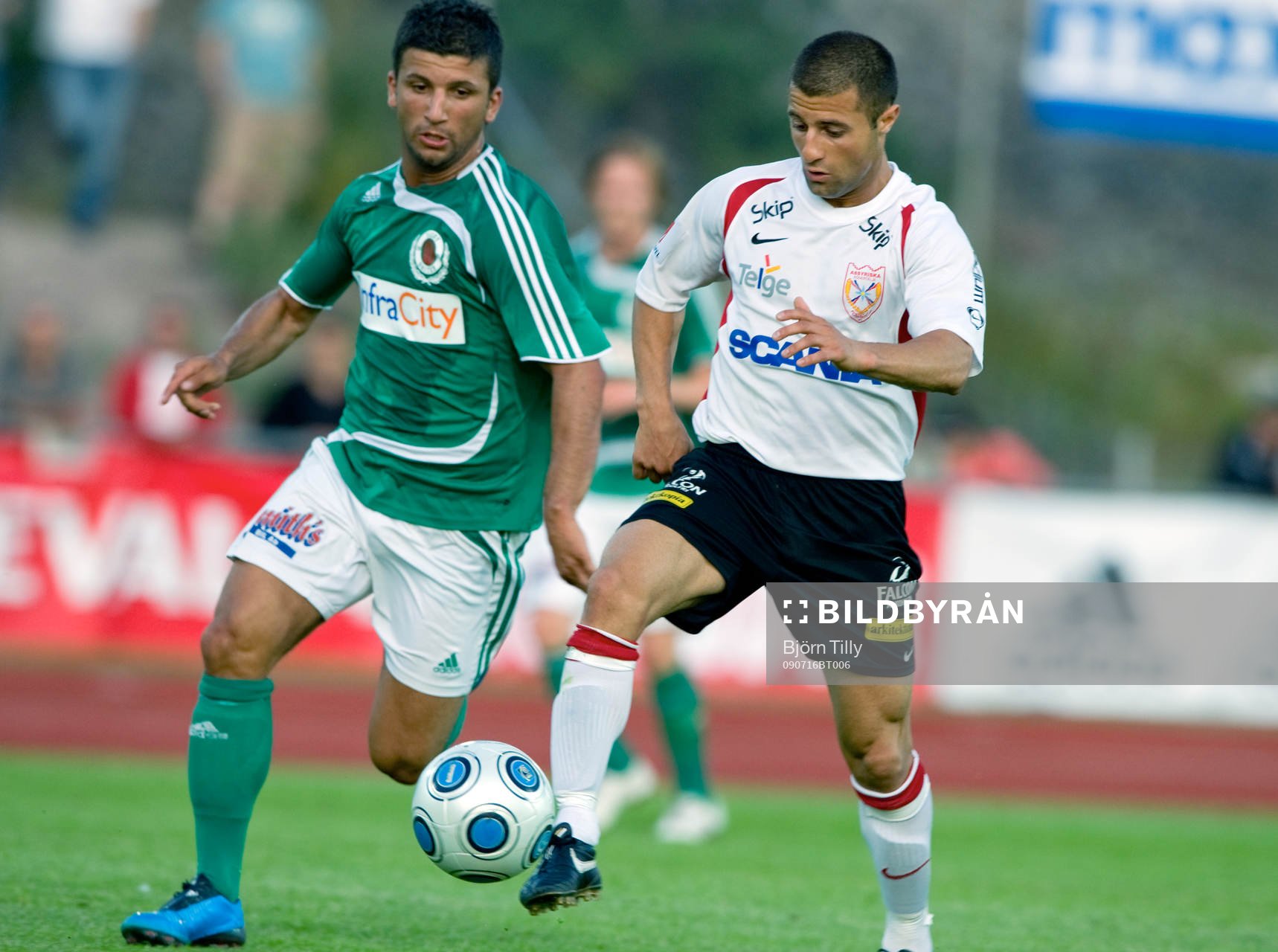Hezha Agai, Väsby och Eddie Moussa, Assyriska