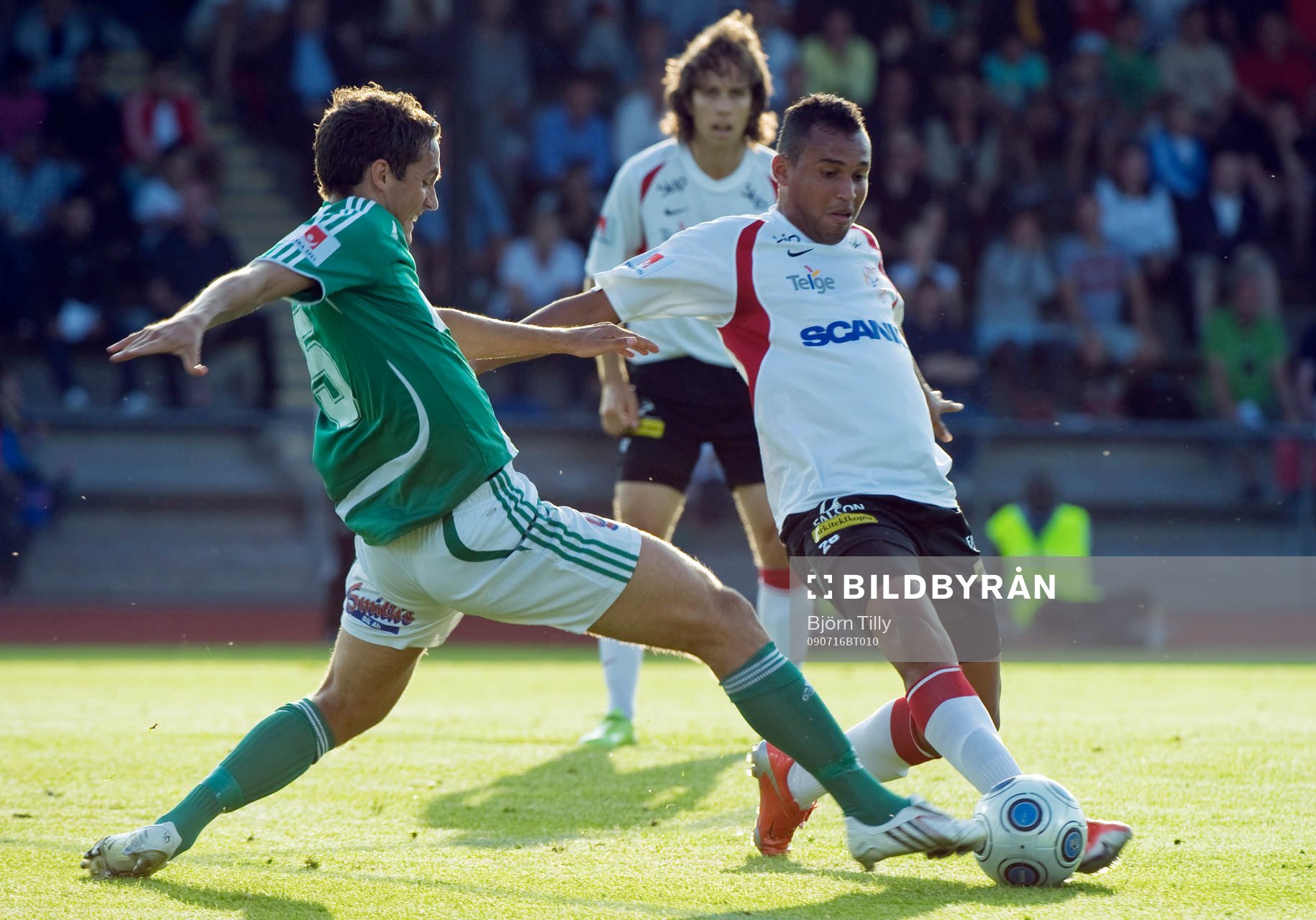 Niklas Backman, Väsby och Tiago Pereira,  Väsby