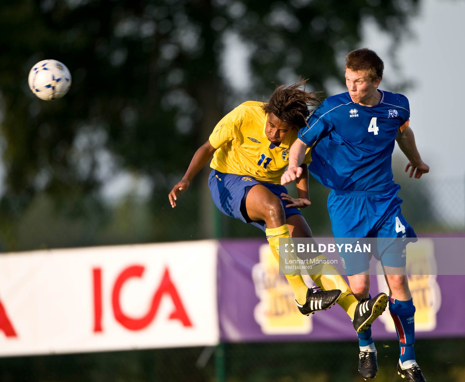Isak Thelin, Sverige och Brynjar Gauti Gudjonsson, Island,