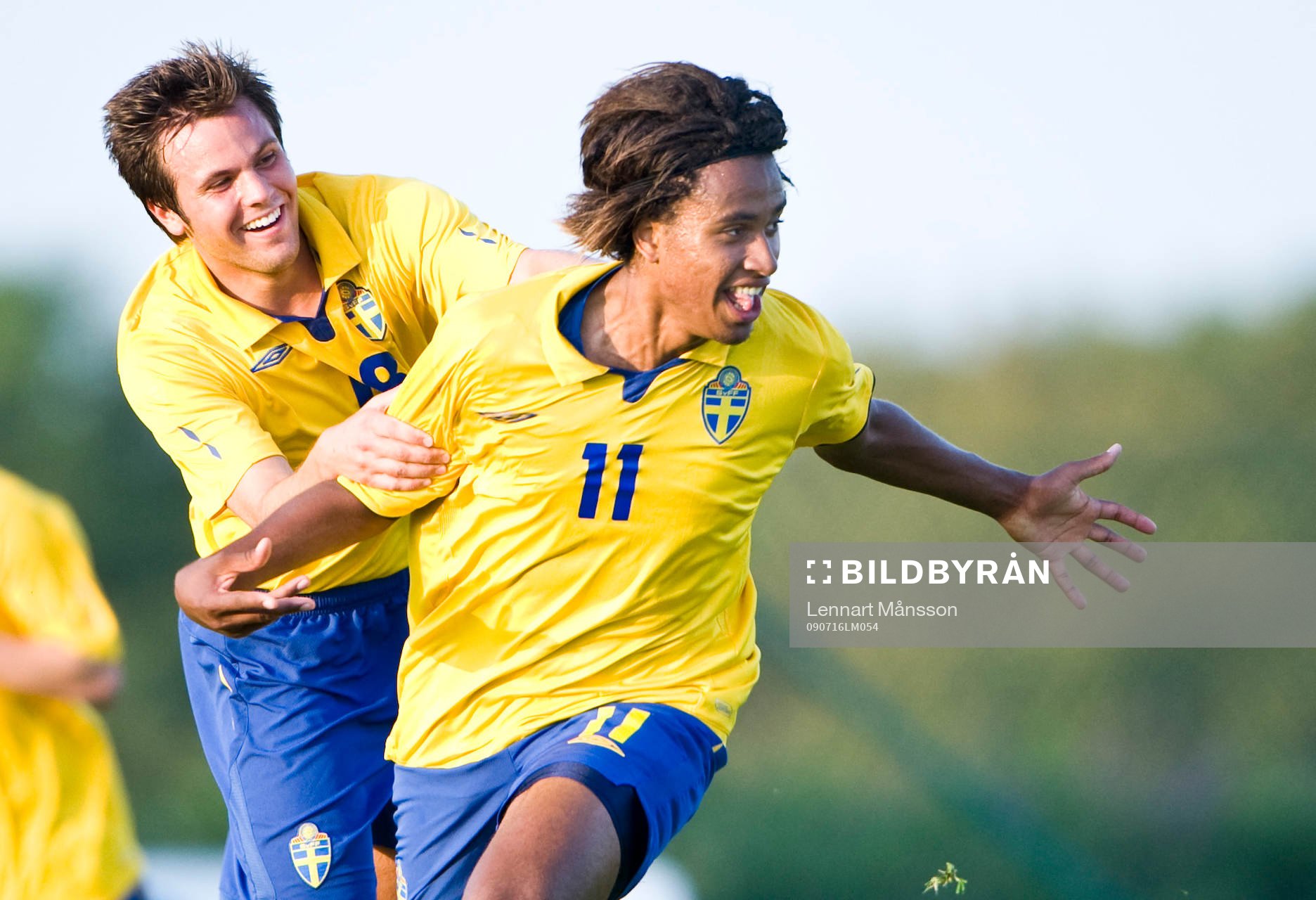 Hampus Bohman och Isak Thelin, glädje, jubel