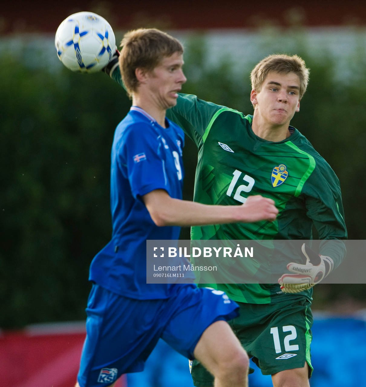 Lukas Jonsson, målvakt, Sverige