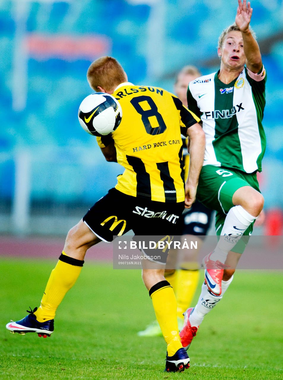 Josef Karlsson, Häcken, Emil Johansson, Hammarby