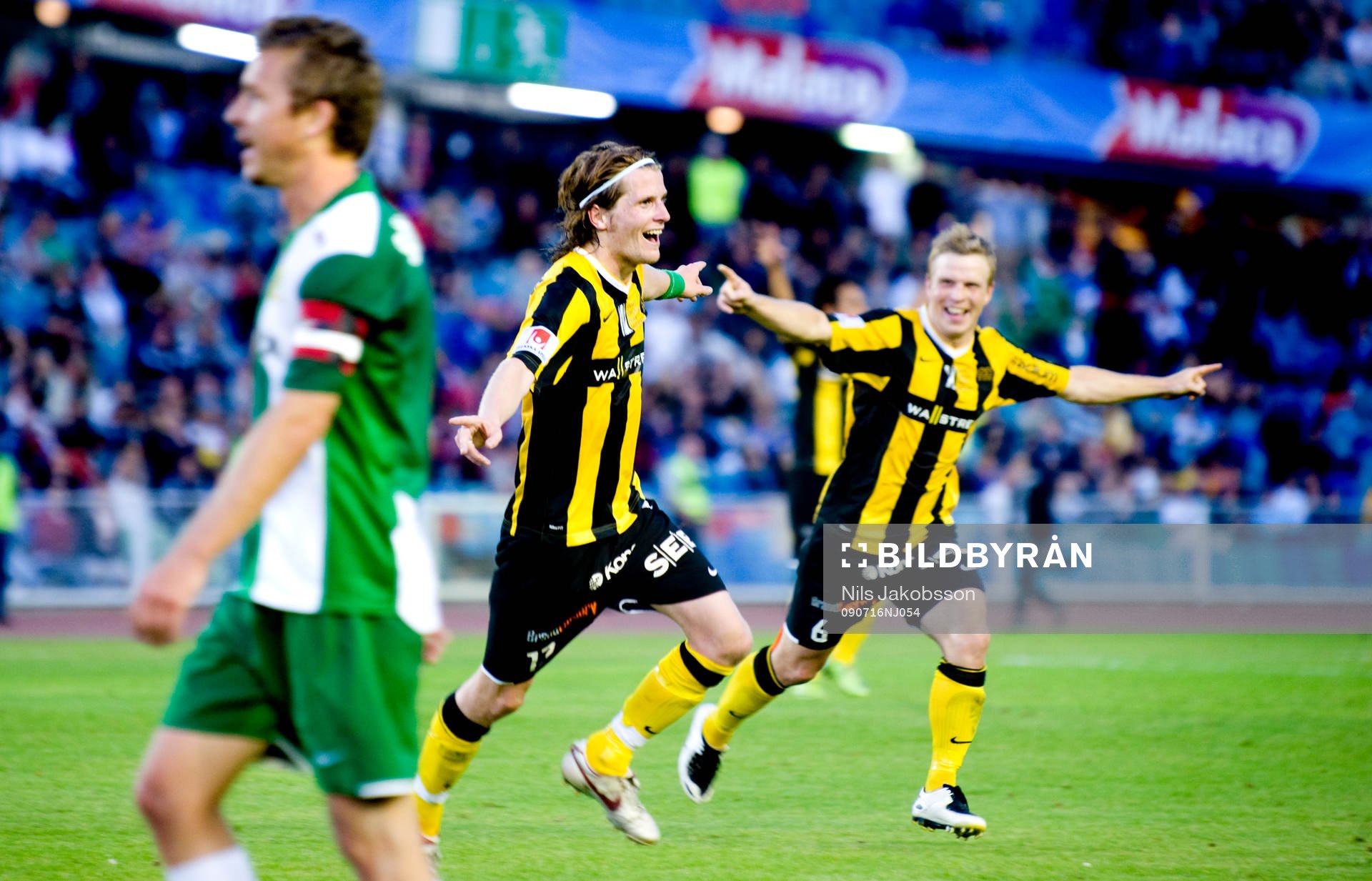 Hammarby depp, Erik Friberg, David Frölund, Häcken jubel