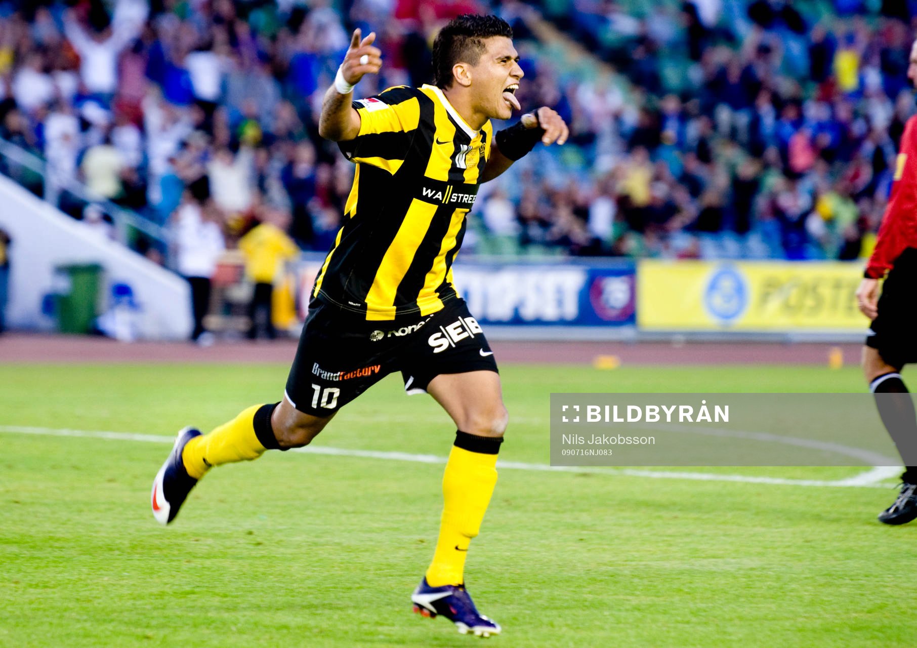  Paulinho, Häcken, jubel.
