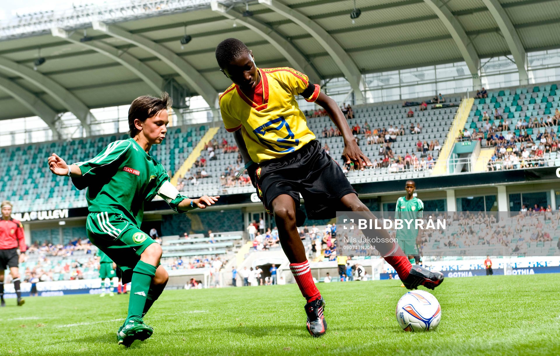 Fotboll, Gothia Cup, Final B12, Kampala Kids - Franke,