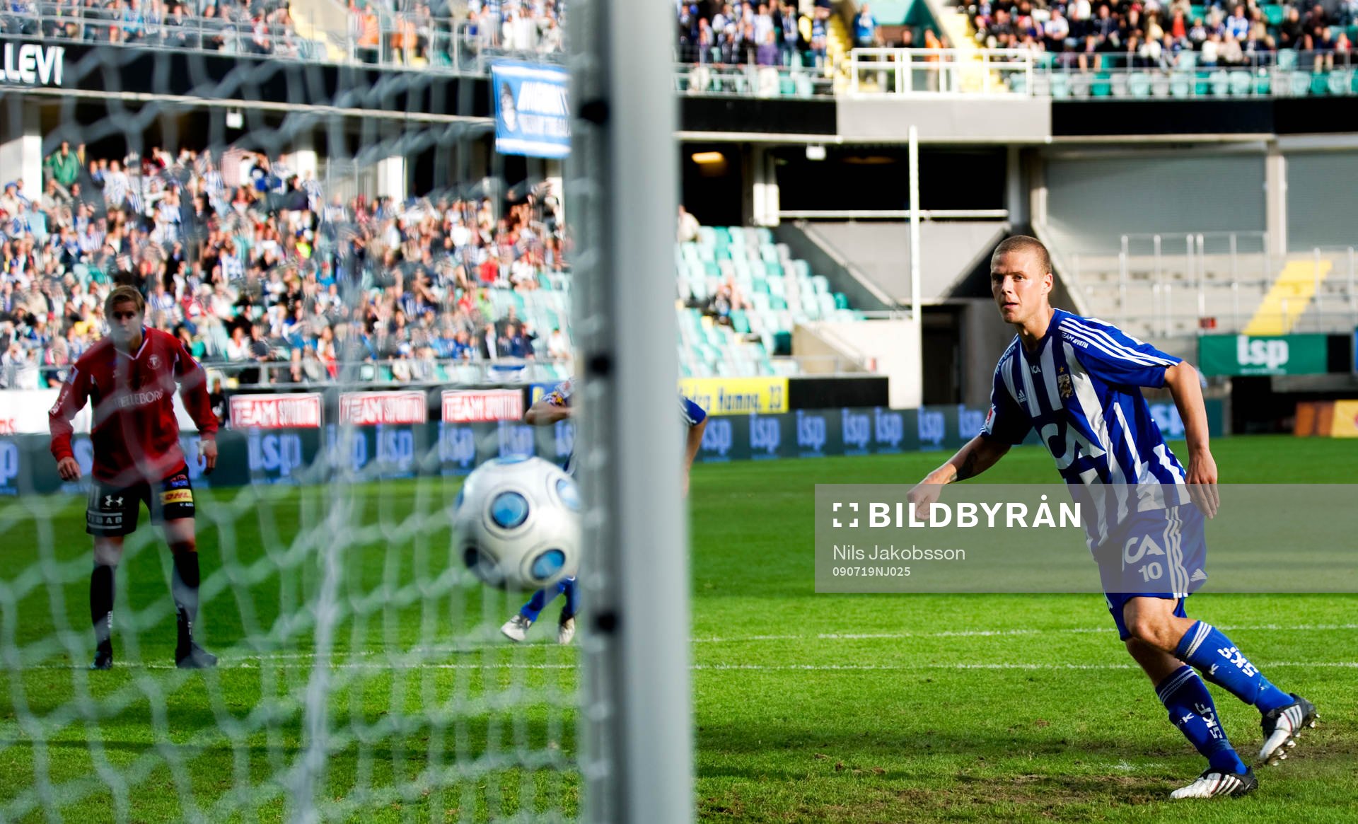 Ragnar Sigurdsson, IFK Göteborg, sätter säkert 3-1 på