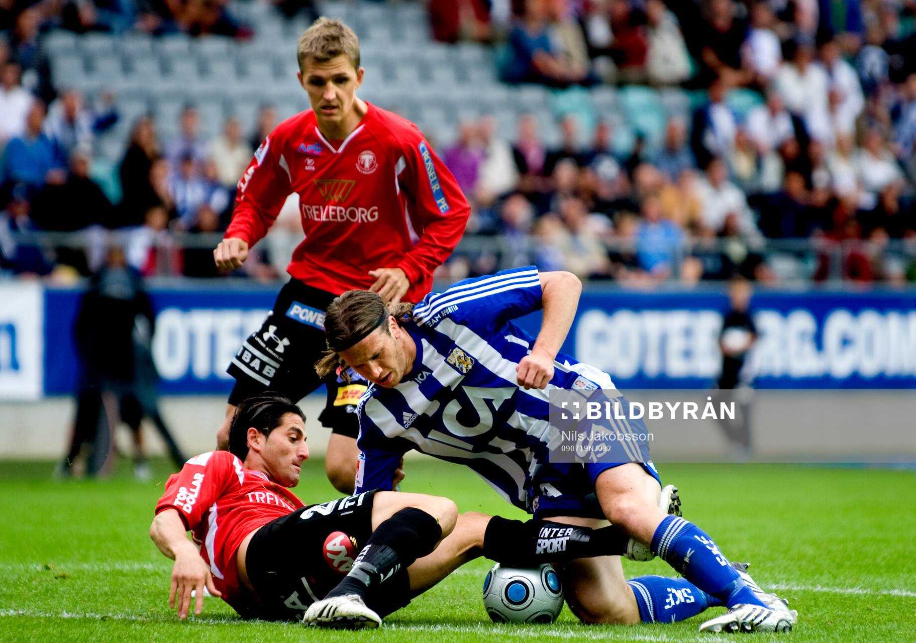 Yousef Fakhro, Trelleborg, Gustav Svensson, IFK Göteborg