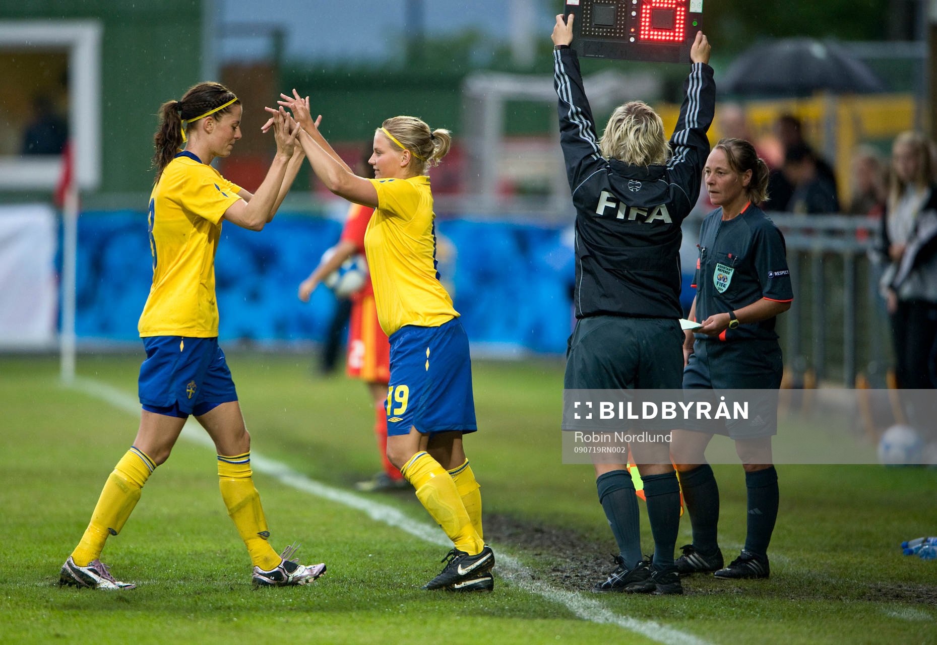 Fotboll, Dam, Landslag, Sverige