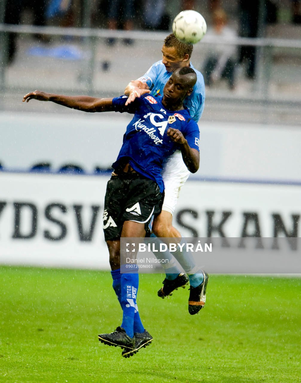 Jasmin Sudic, Malmö och Joe Sise, Halmstad