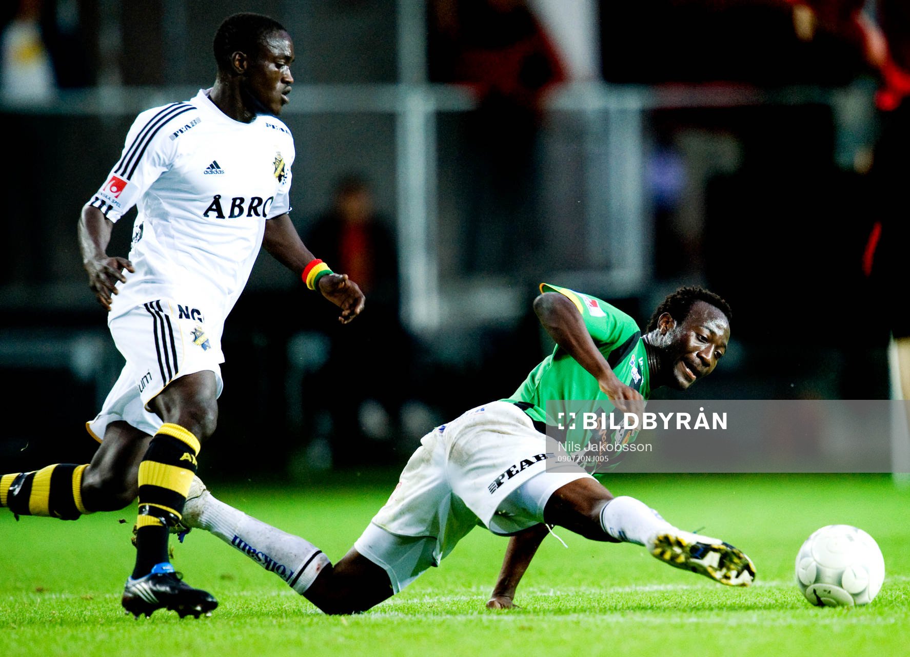Saihou Jagne, AIK, Reuben Ayarna, GAIS