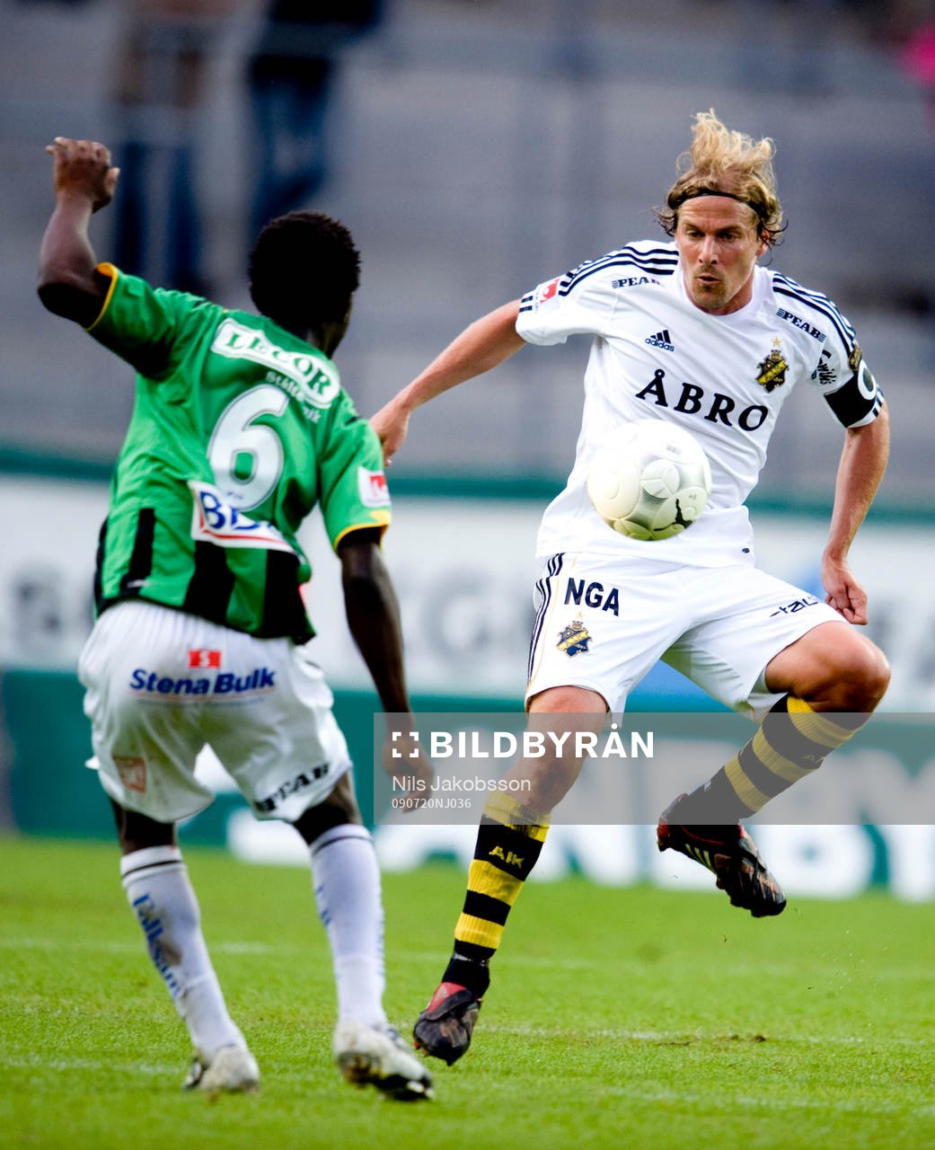 Reuben Ayarna, GAIS, Daniel Tjernström, AIK
