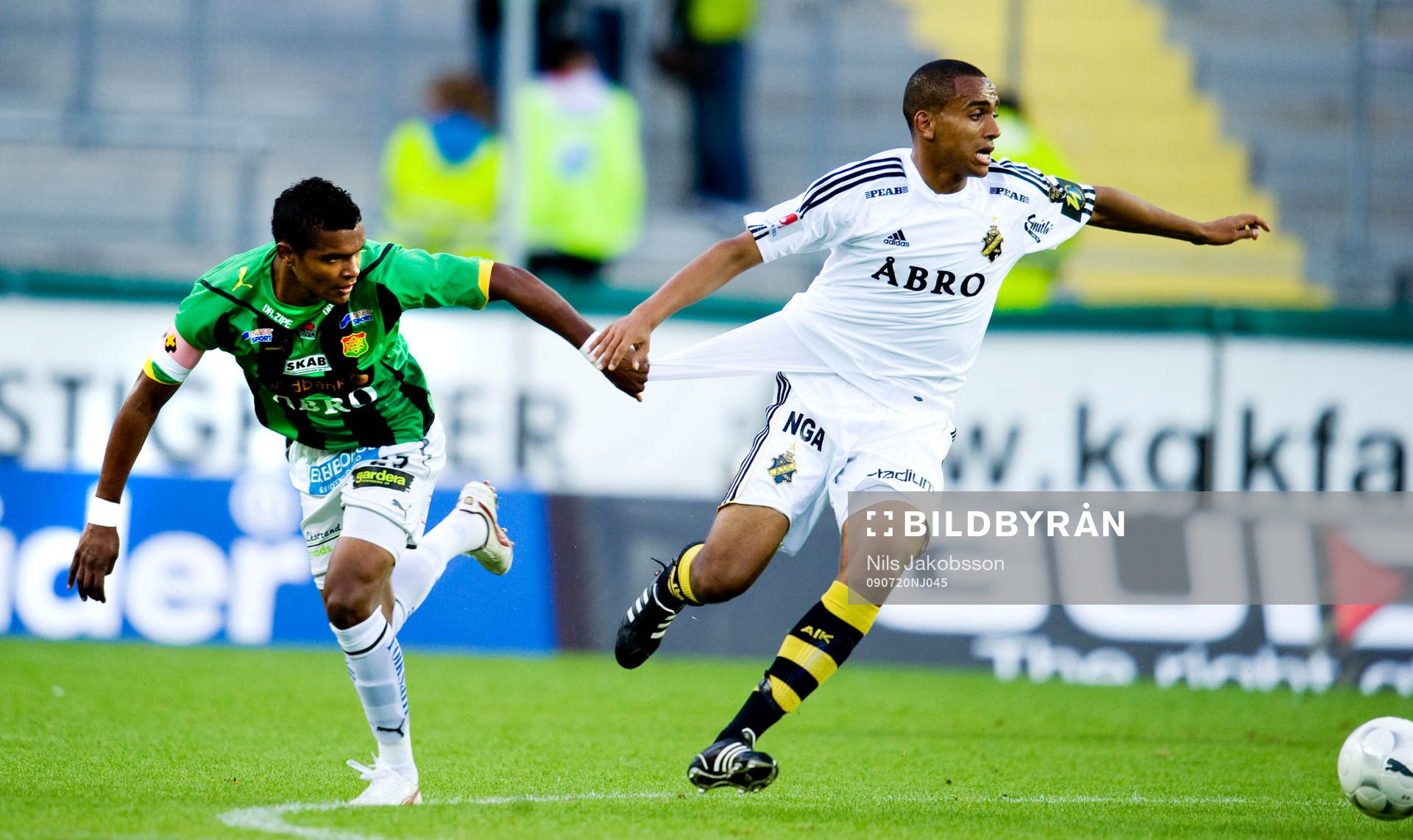 Wanderson do Carmo, GAIS, tröjdragning, Walid Atta, AIK