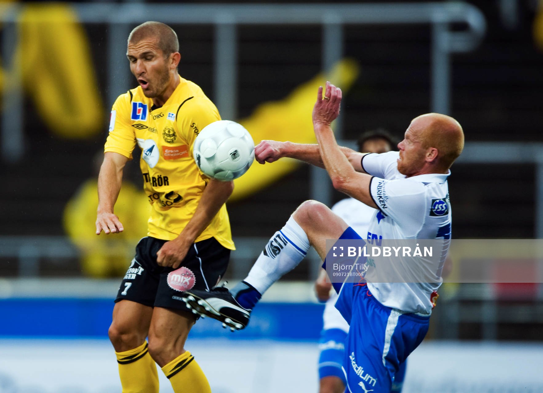 Johan Svensson, Mjällby och Magnus Samuelsson, Norrköping