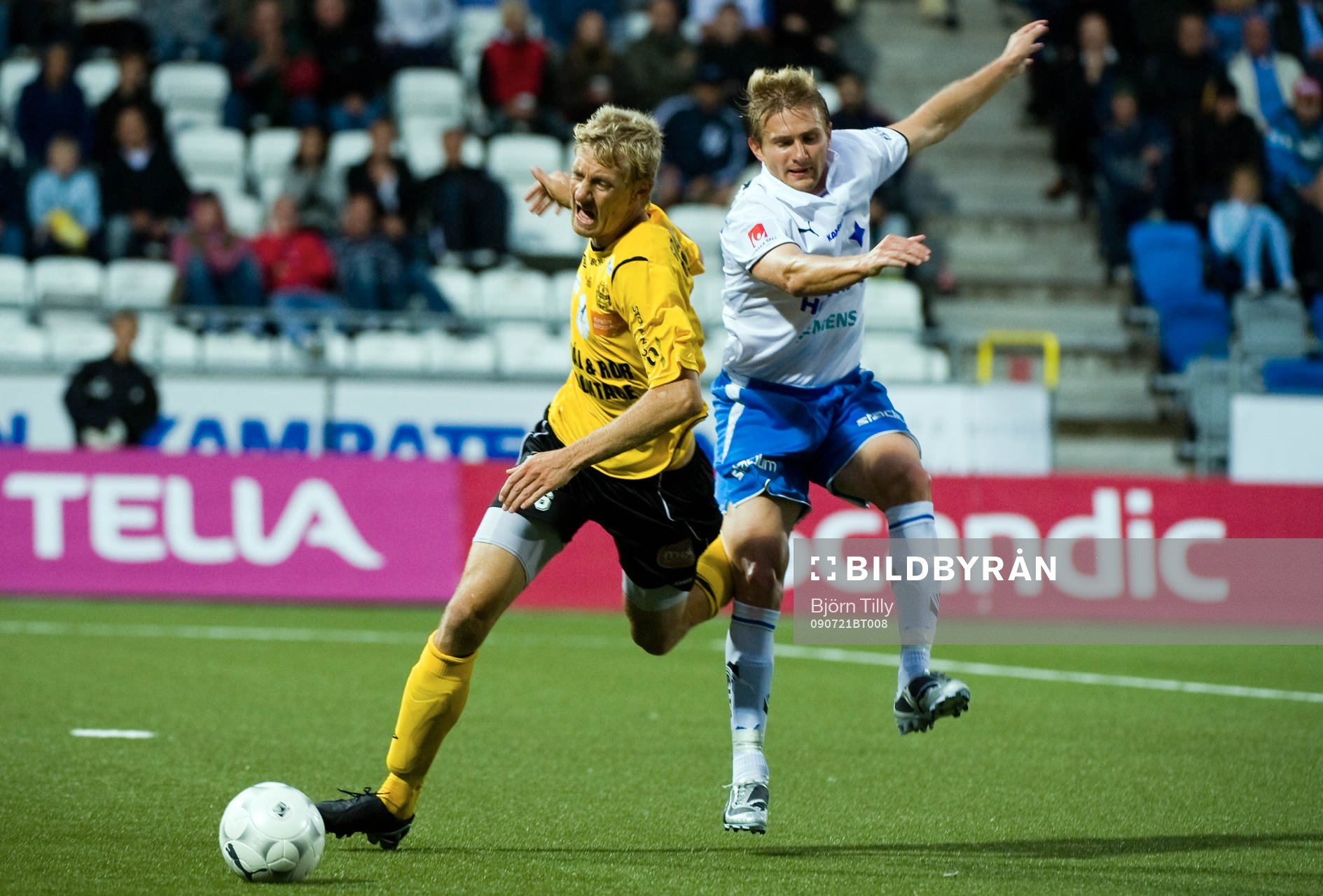 Patrik Rosengren, Mjällby och Daniel Bamberg, Norrköping