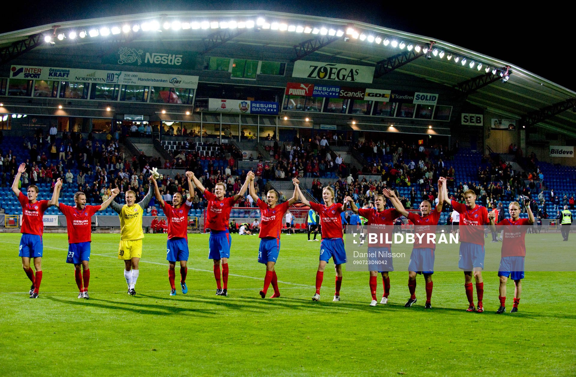 Fotboll, Kval till UEFA Europa League, Helsingborg -