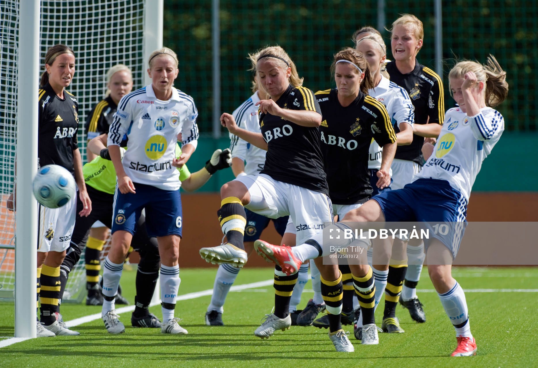 Emelie Ölander, AIK och Linda Sällström, Djurgården mfl.