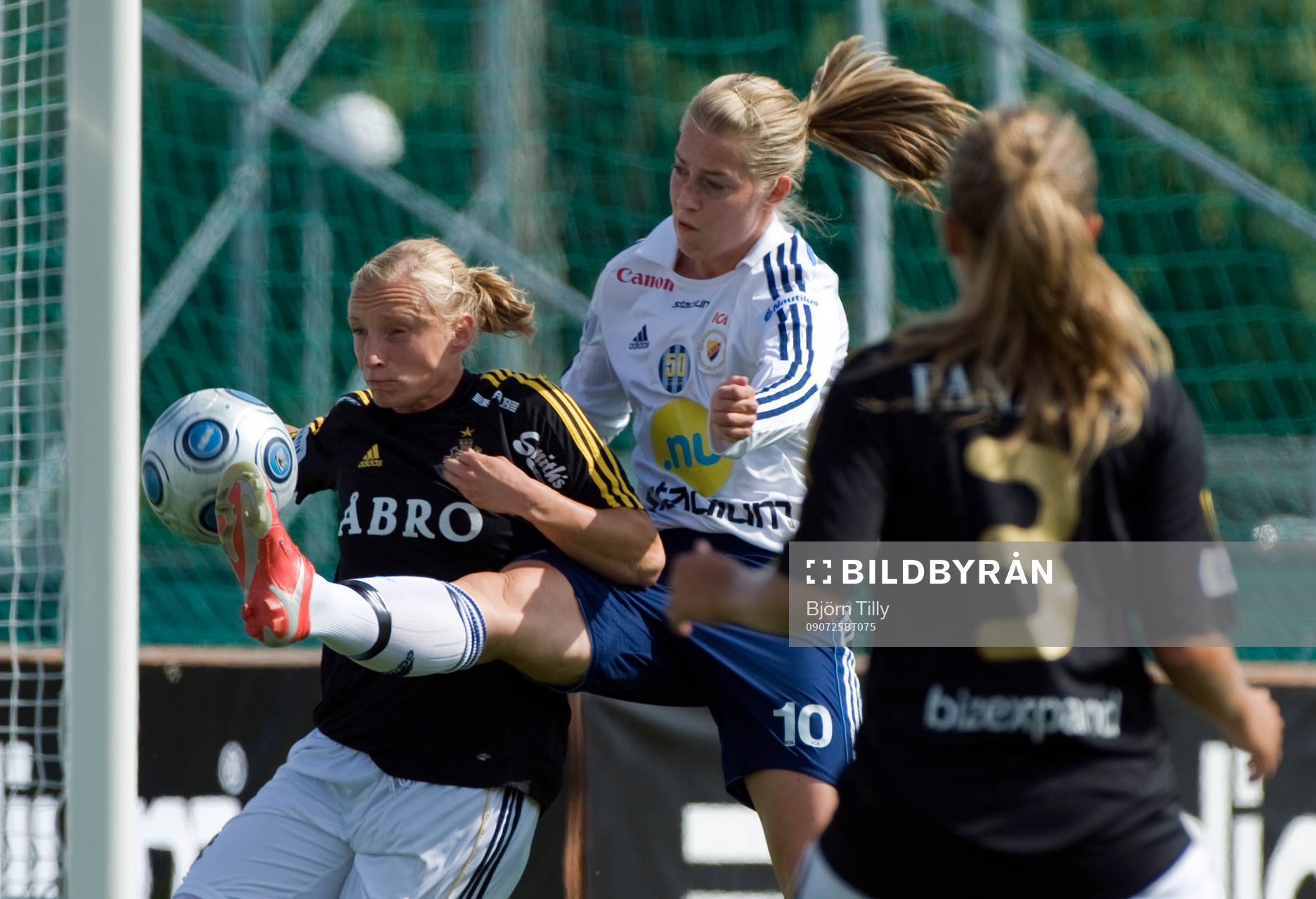 Sofia Simonsson, AIK och Linda Sällström, Djurgården