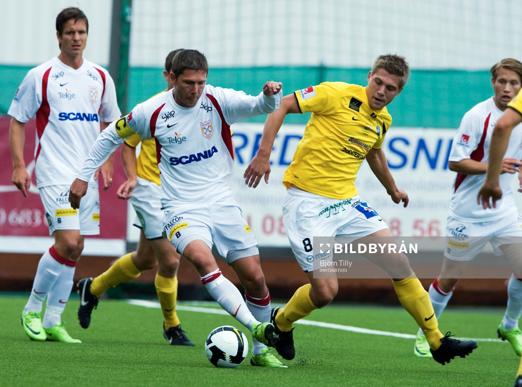  Dennis Östlundh, Assyriska och Mikael Boman, Falkenberg.