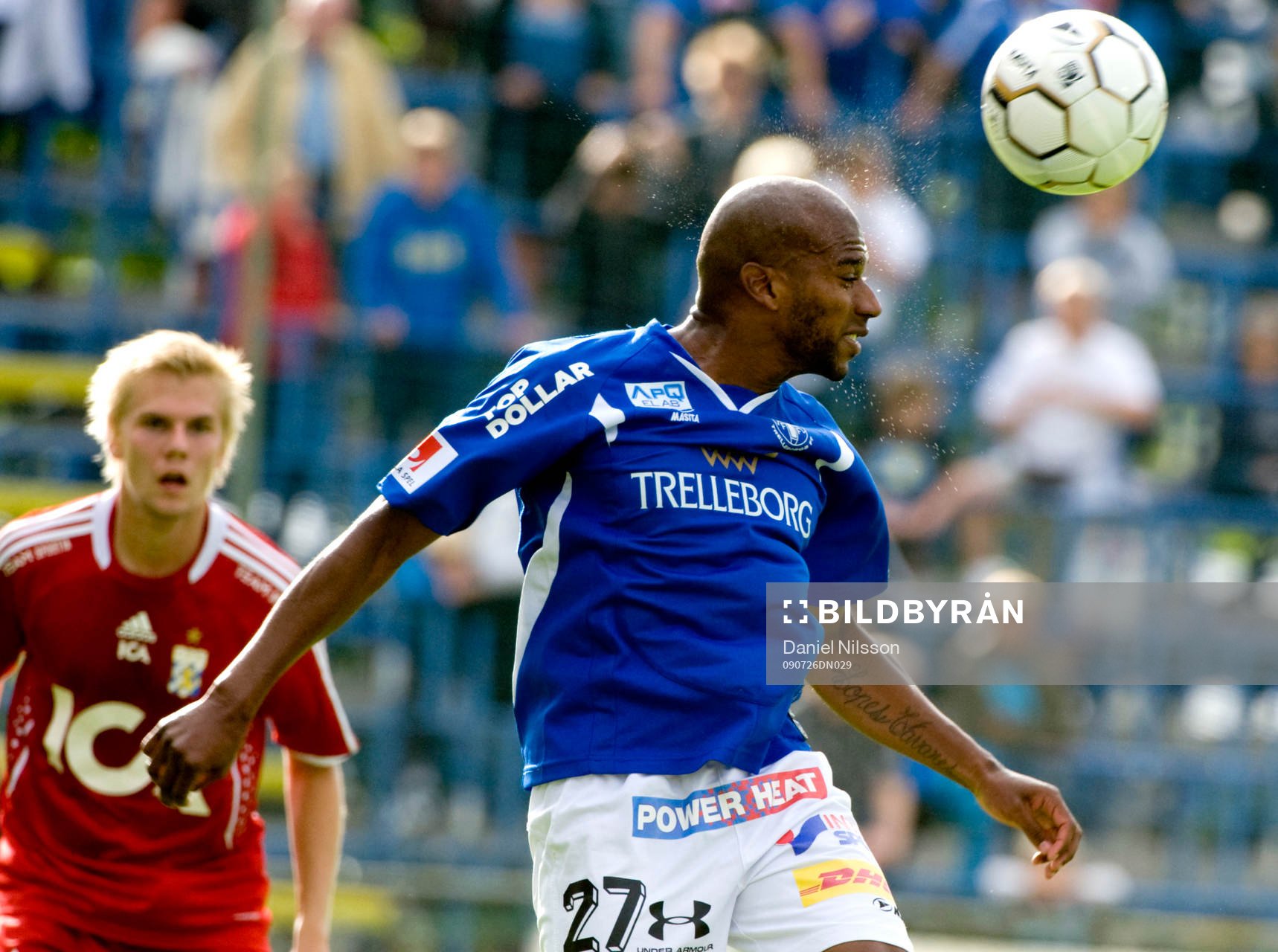  Erik Lund, Göteborg och Paulino Lopes Tavares, Trelleborg. Nick.