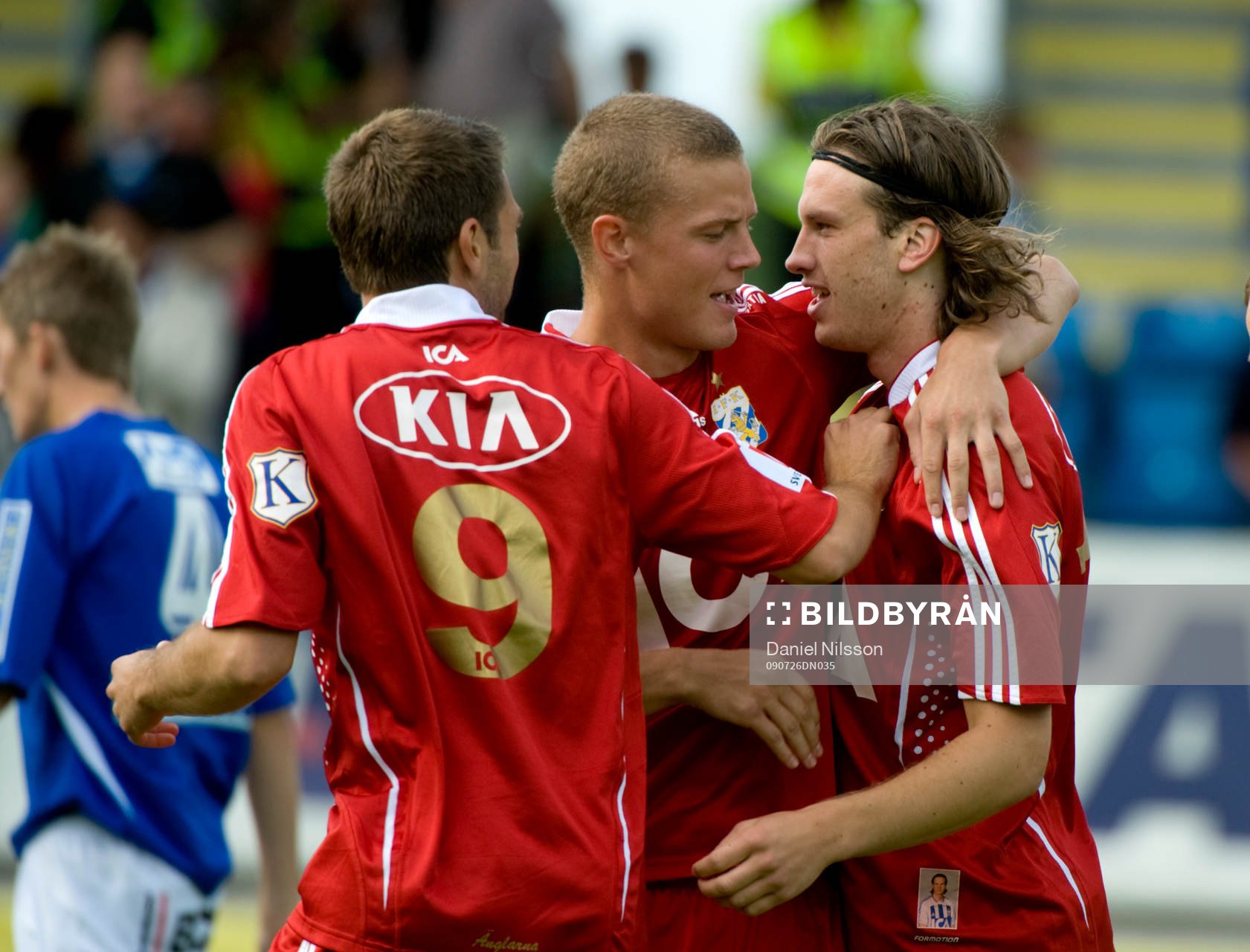 Gustav Svenson, Göteborg gjorde 1-0. Jubel