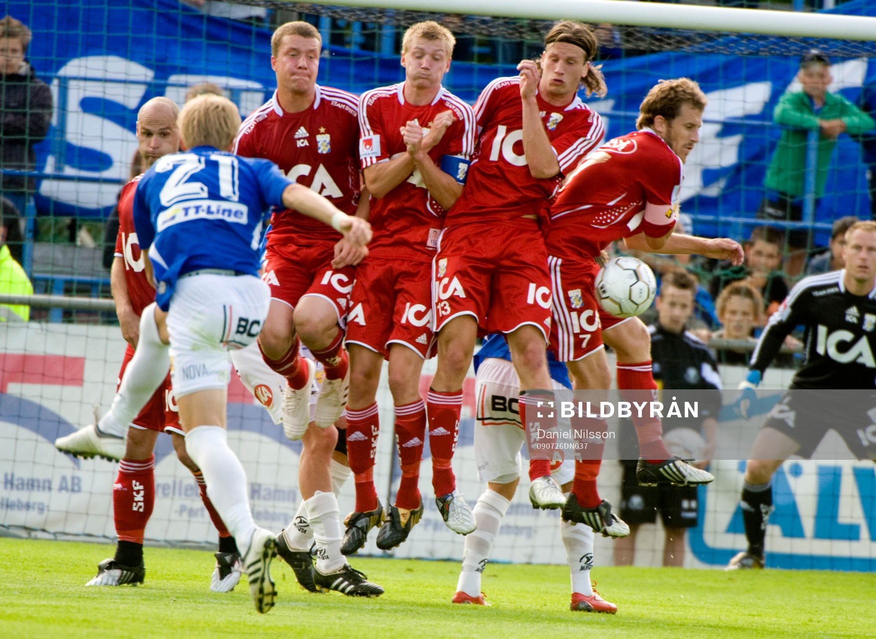 Magnus Andersson, Trelleborg skjuter i muren mot Thomas
