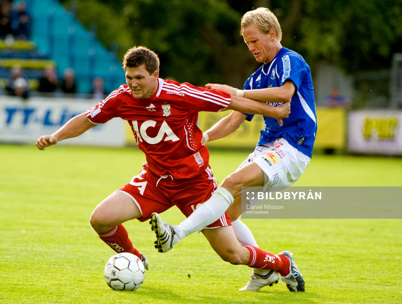 Hannes Stiller, Göteborg och Magnus Andersson, Trelleborg