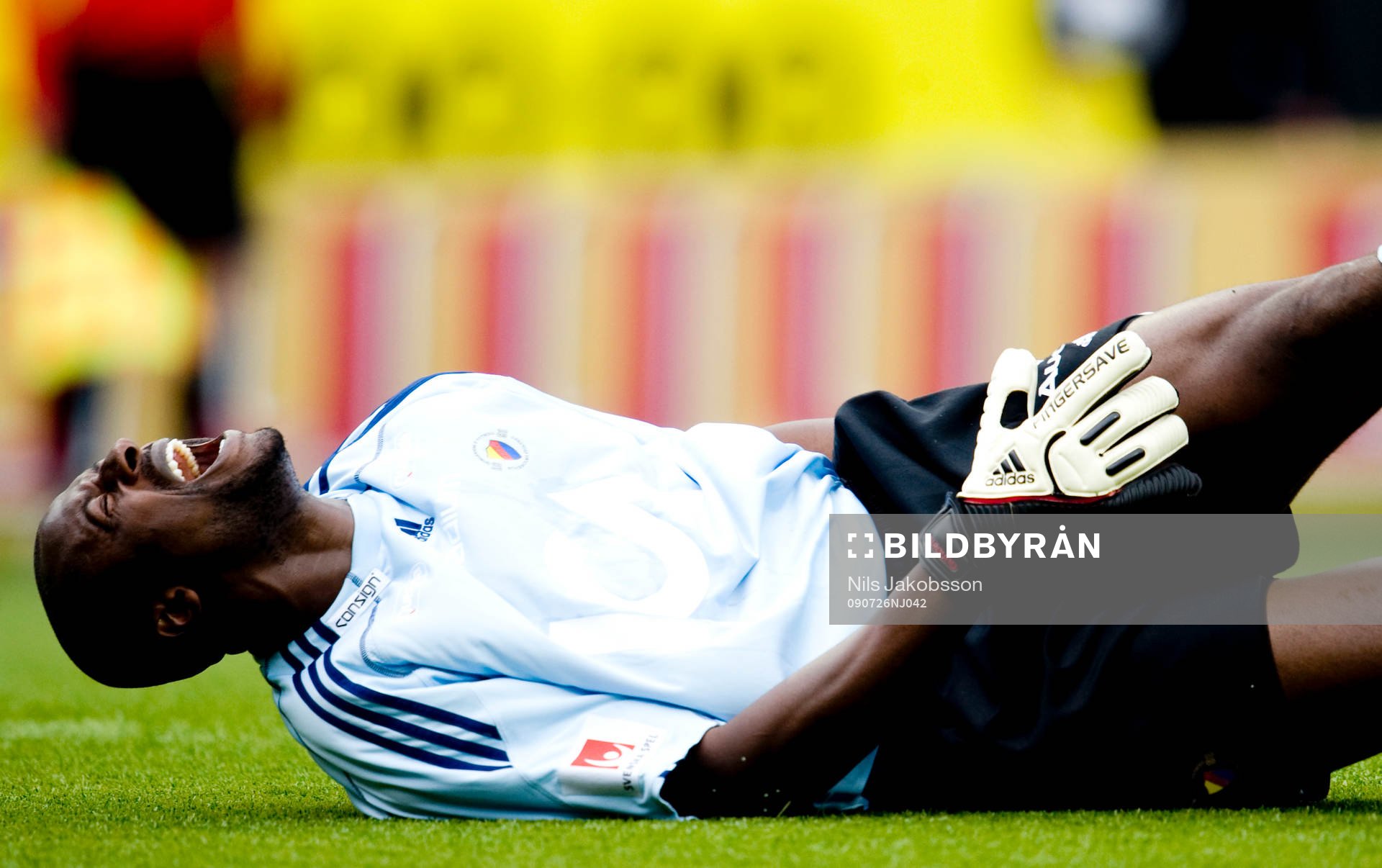 Pa Dembo Touray, målvakt, Djurgården, skadad, skada
