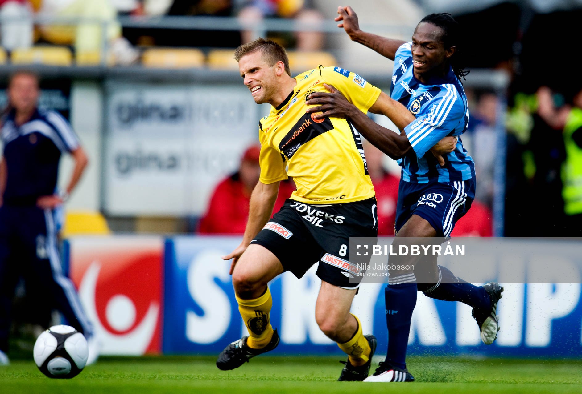 Anders Svensson, Elfsborg, Kebba Ceesay, Djurgården
