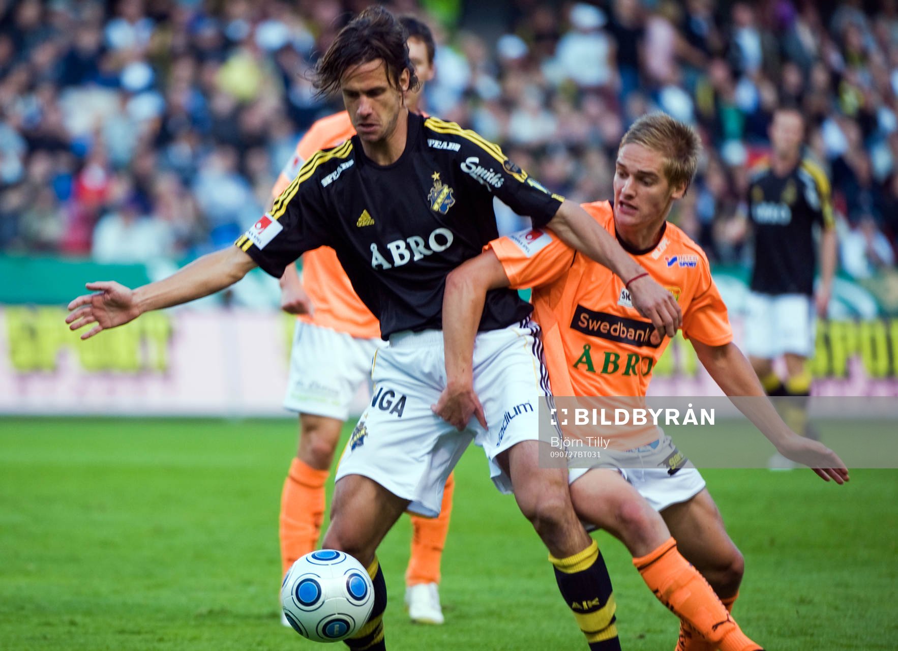 Saihou Jagne, AIK och Johan Mårtensson, GAIS