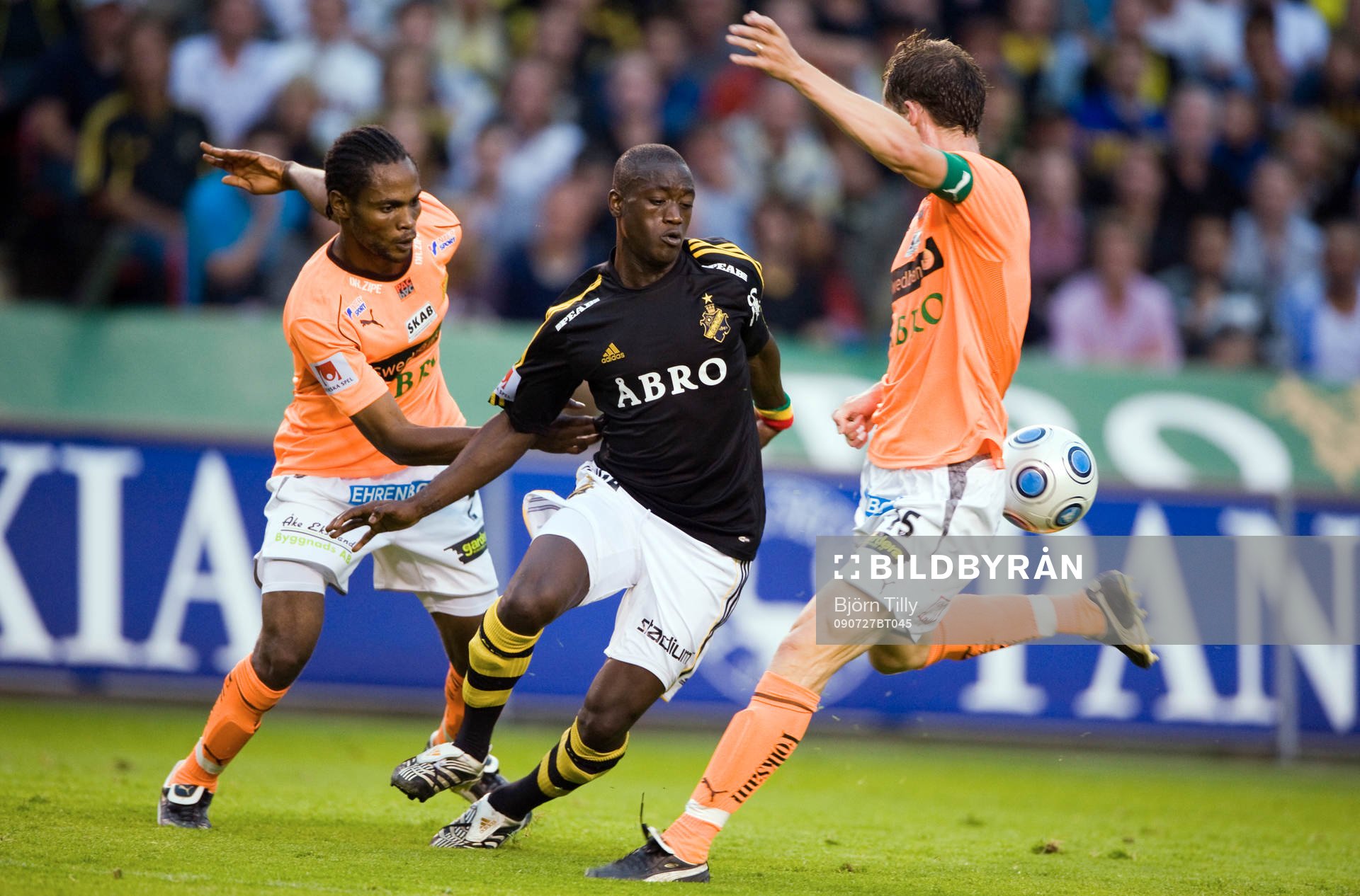 Richard Ntomba Ekunde, GAIS och Saihou Jagne, AIK