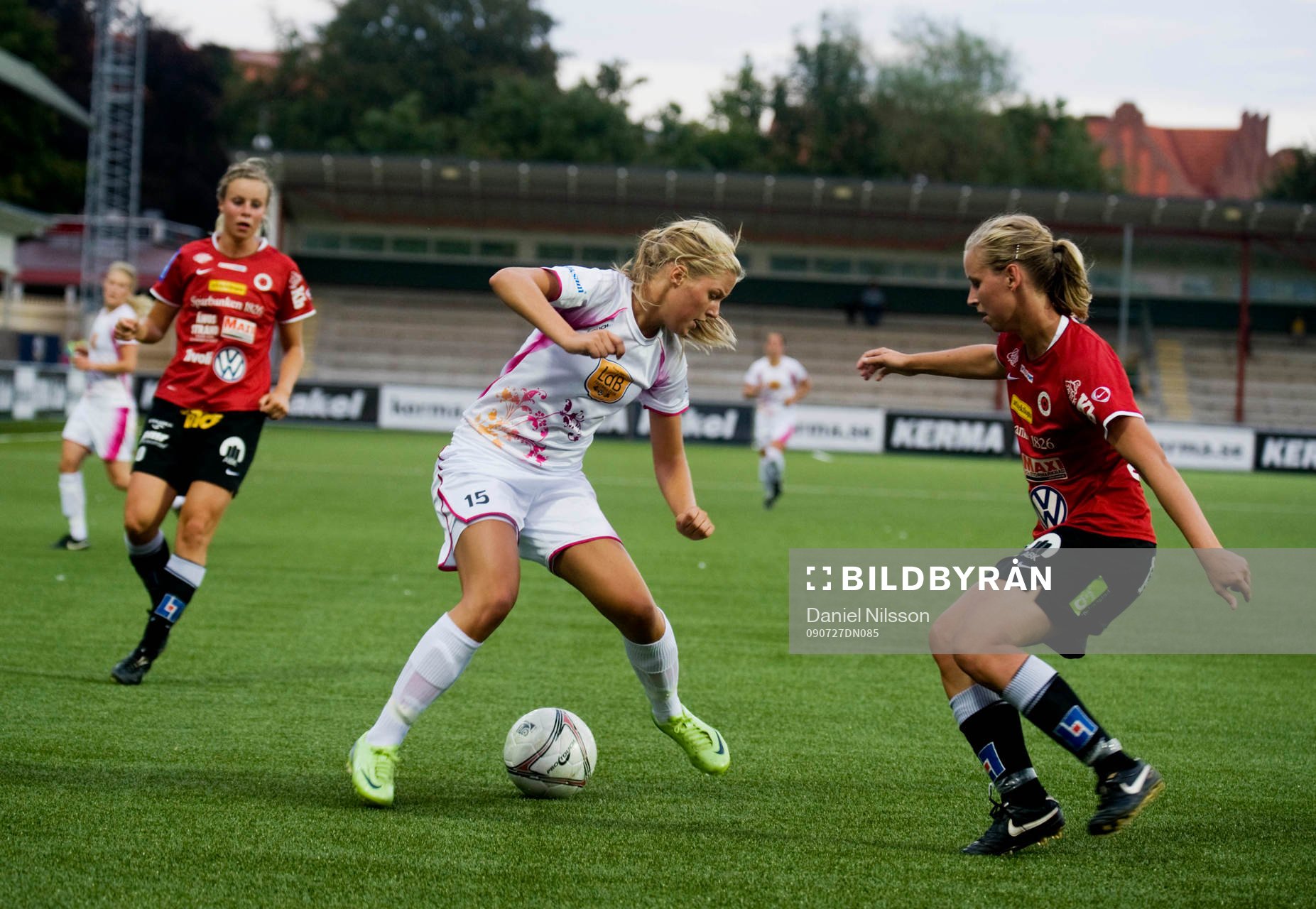 Michaela Johnsson, Ldb och Therese Persson, Kristianstad