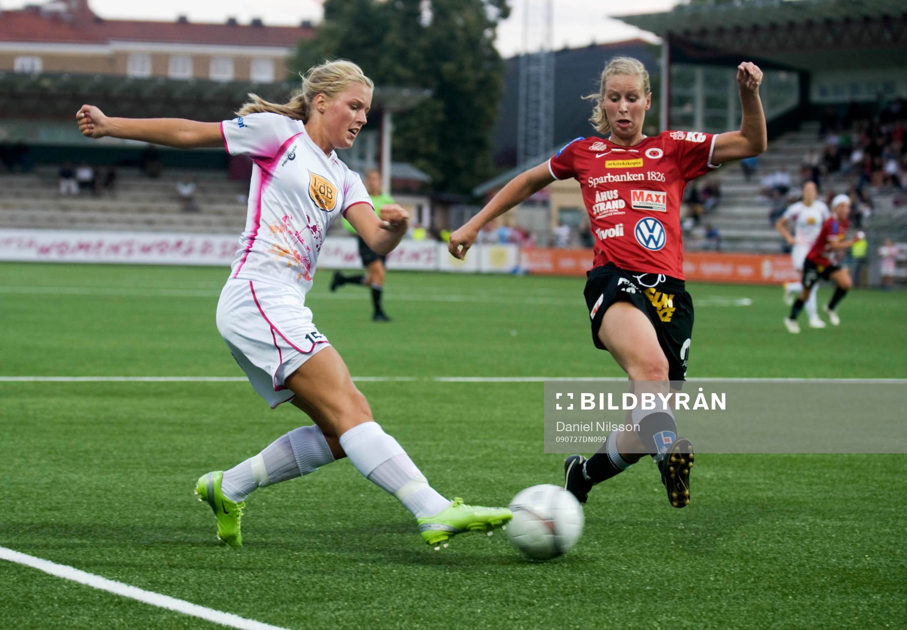 Michaela Johnsson, Ldb och Therese Persson, Kristianstad