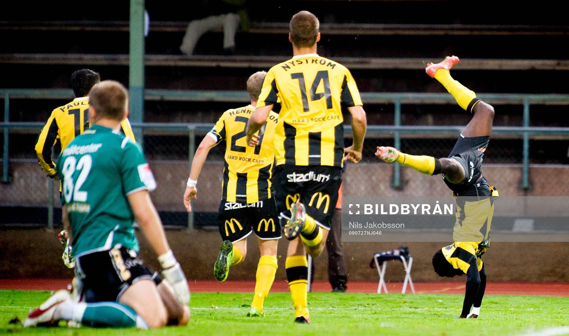 John Chibuike, Häcken jubel