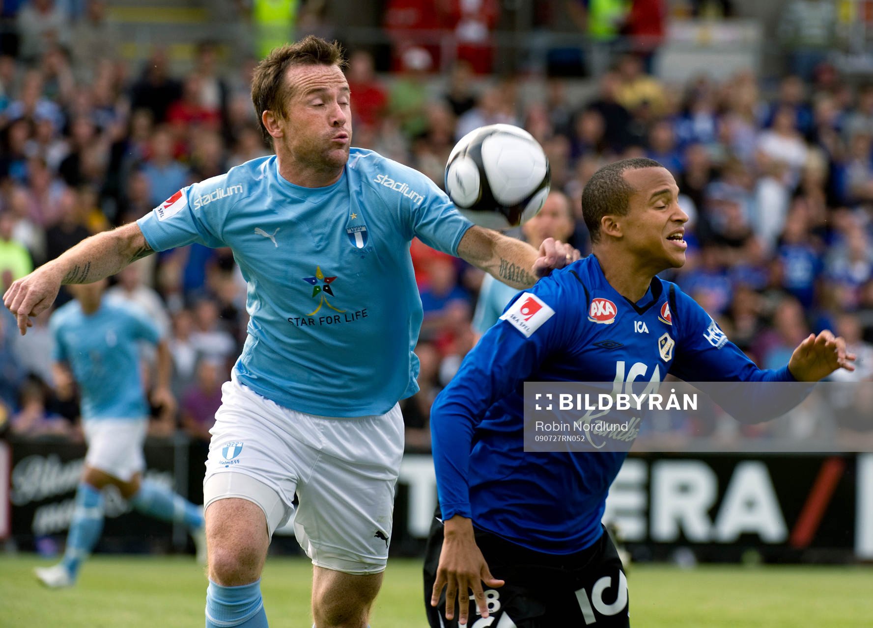 Marcus Olsson, Halmstad och Ulrich Vinzents, Malmö